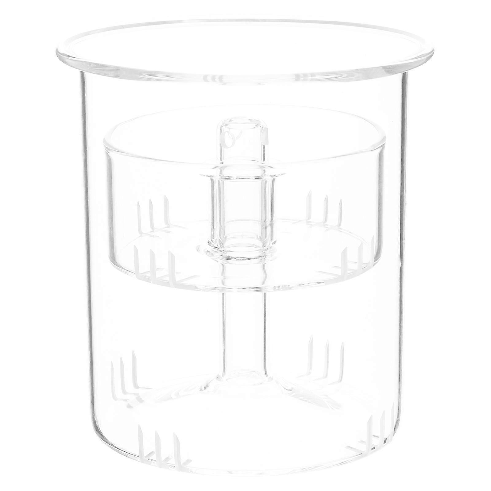 Tea Leaf Strainer Glass Tea Filter for Steeping with 1Set Tool
