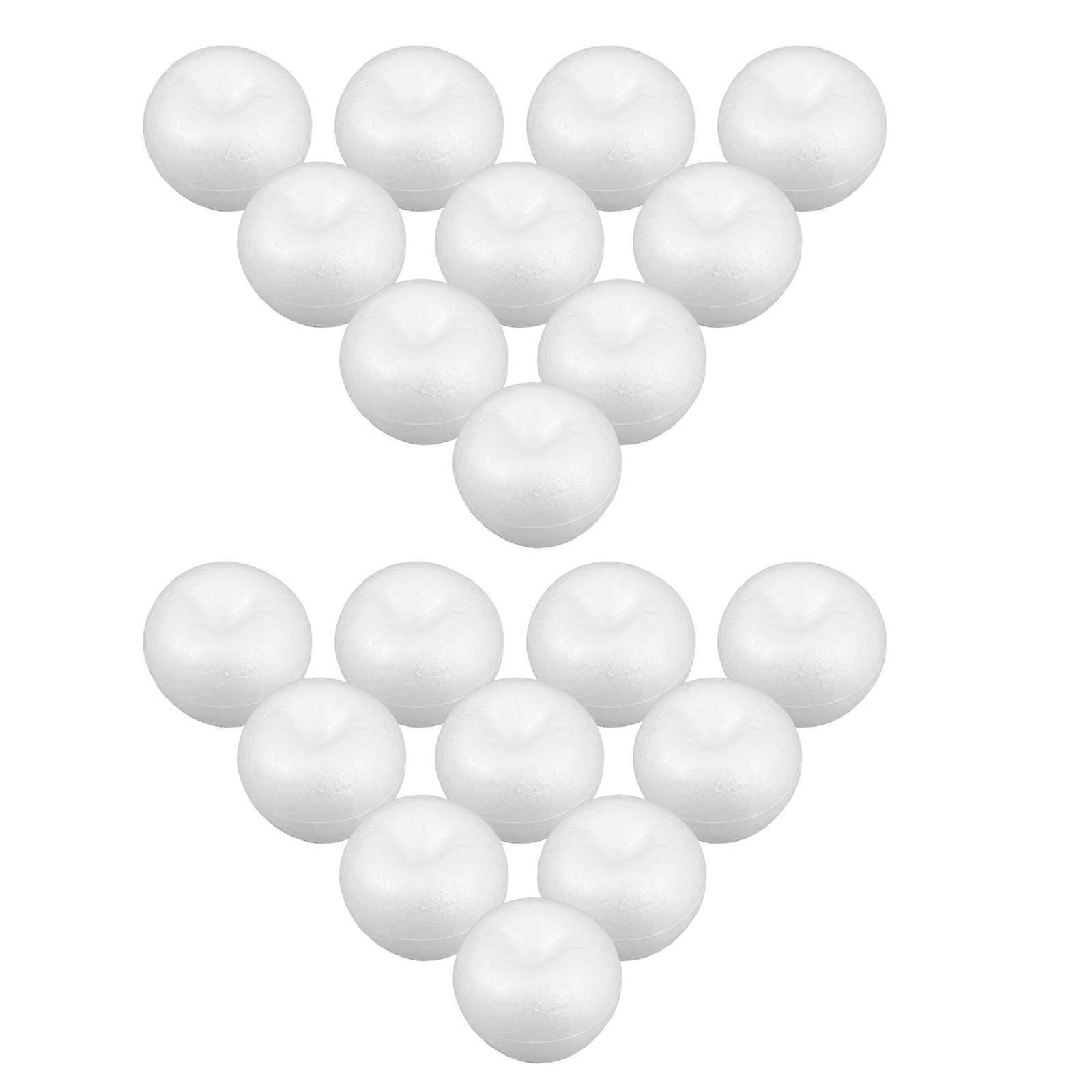 Polystyrene White Craft Foam Apple for Craft 40Pcs Mini Fake Fruit Models
