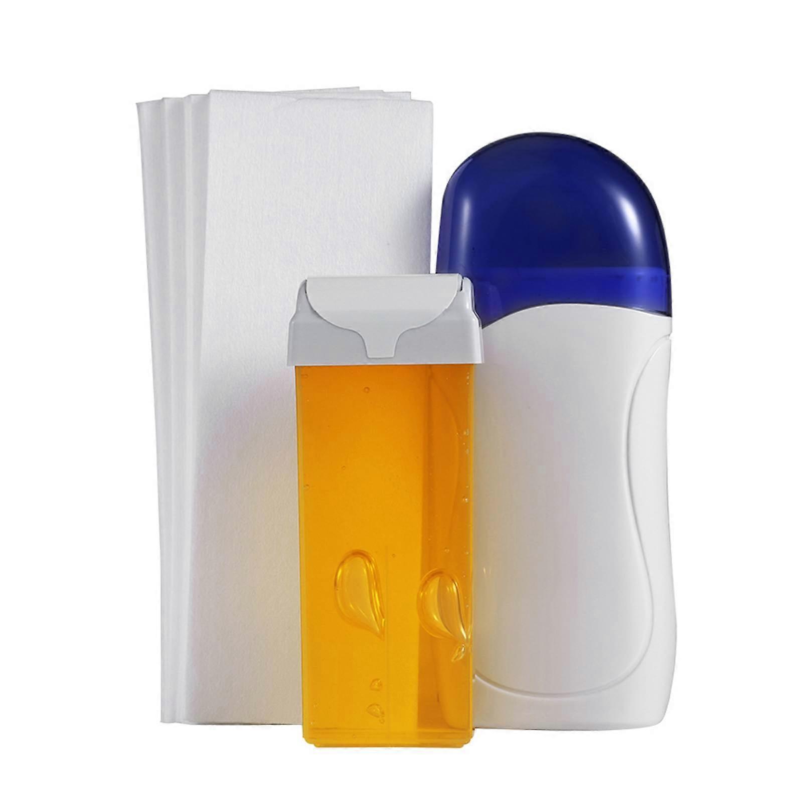Kit d'épilation pour salon, chauffe-cire, cartouche de cire, papier dépilatoire, miel