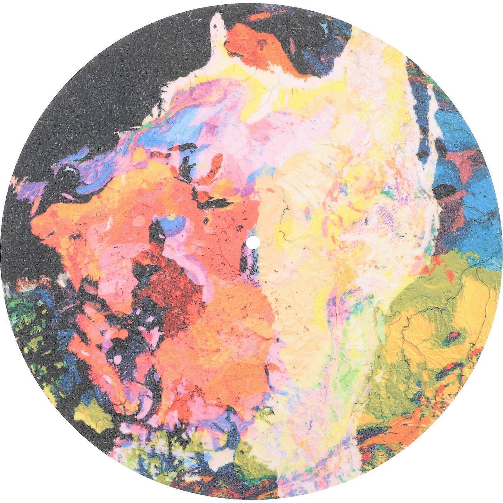 Vinyl Recorder Mat Record Player Slipmat for Home Use Felt Material Anti Static 1Pcs