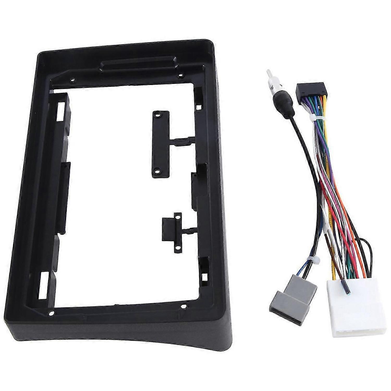 9 Inch Car Radio Frame for NAVARA D40 2006-2012 Dash Kit Install Facia Console Bezel Adapter