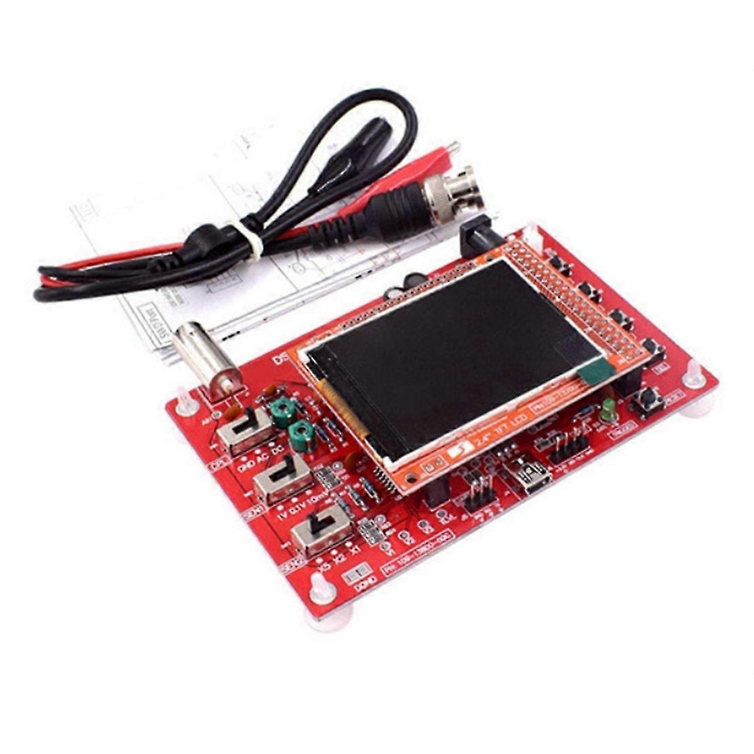 For Oscilloscope Open Source STM 13802 Band Number Display Handheld Pocket Oscilloscope Finished Pro