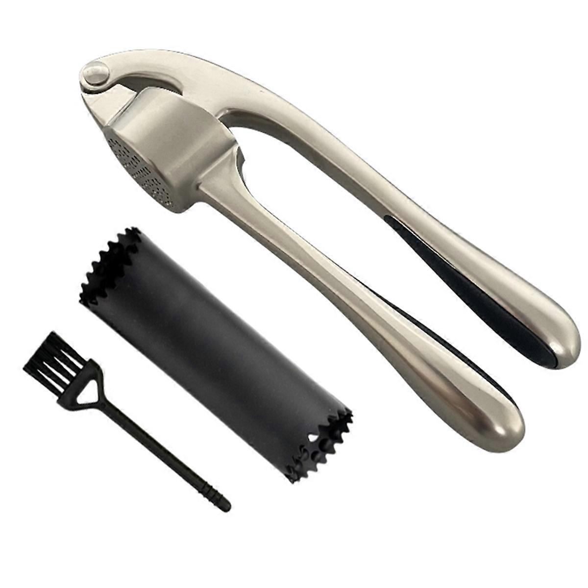 Garlic Set Kitchen Garlic Mincer Tool Easy Squeeze Easy Clean
