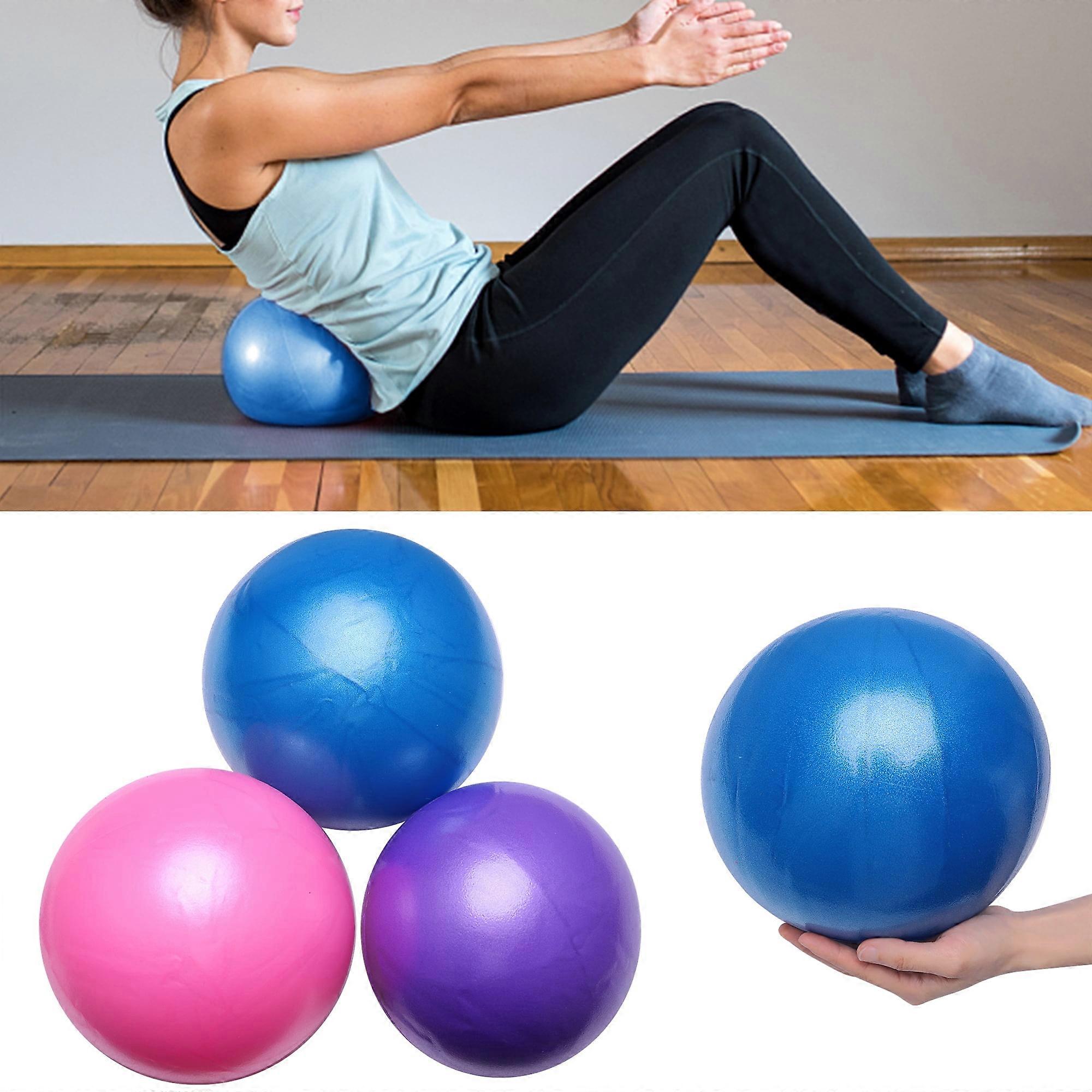 Mini Exercise Ball 9" Small Pilates Yoga Ball for Balance Core Training Thick