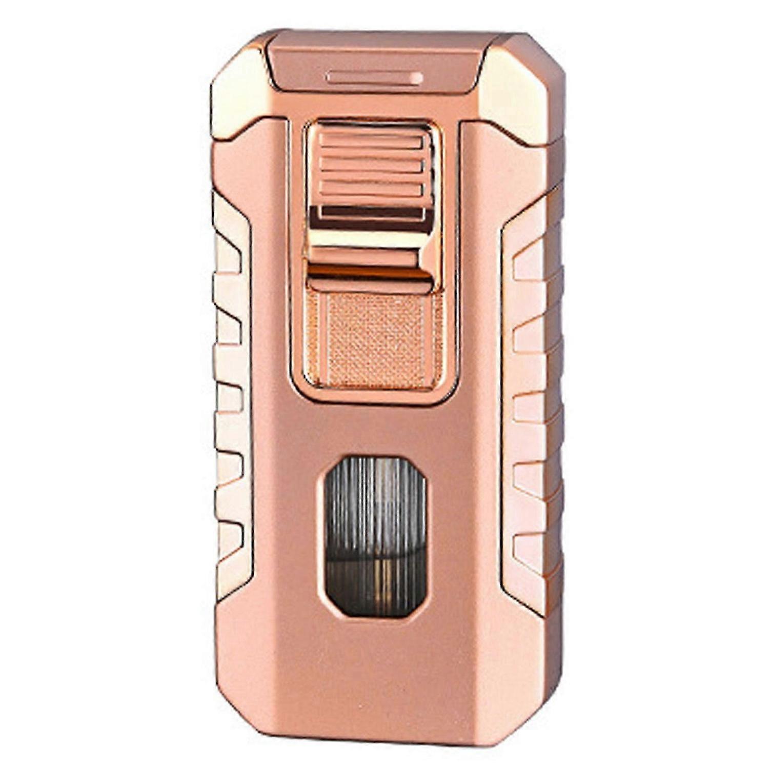 Windproof Refillable Lighter For Cigars Lightweight Multi-Use Vintage Lighter Great Present Idea for Dad