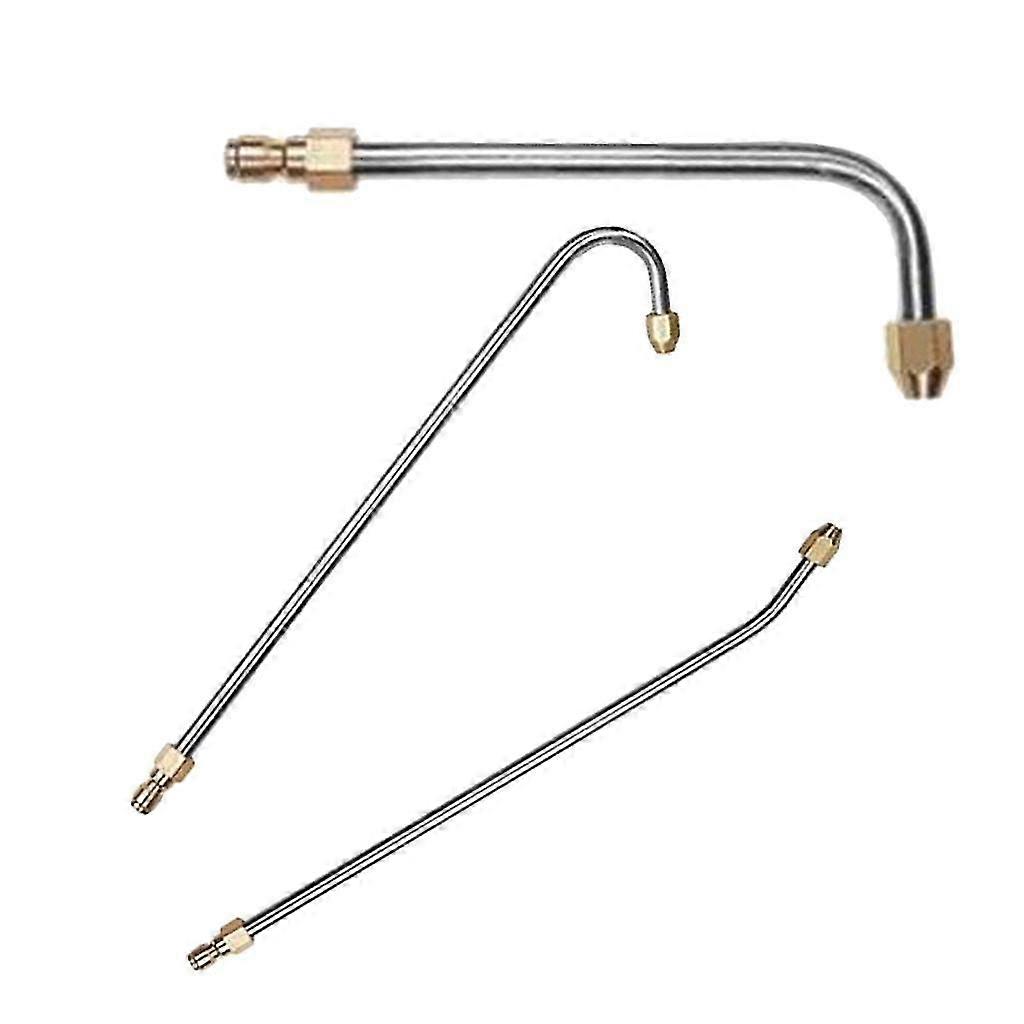 3pcs Pressure Washer Nozzle Angled Lance Spray Wand 1/4 Inch Quick Connect 2025