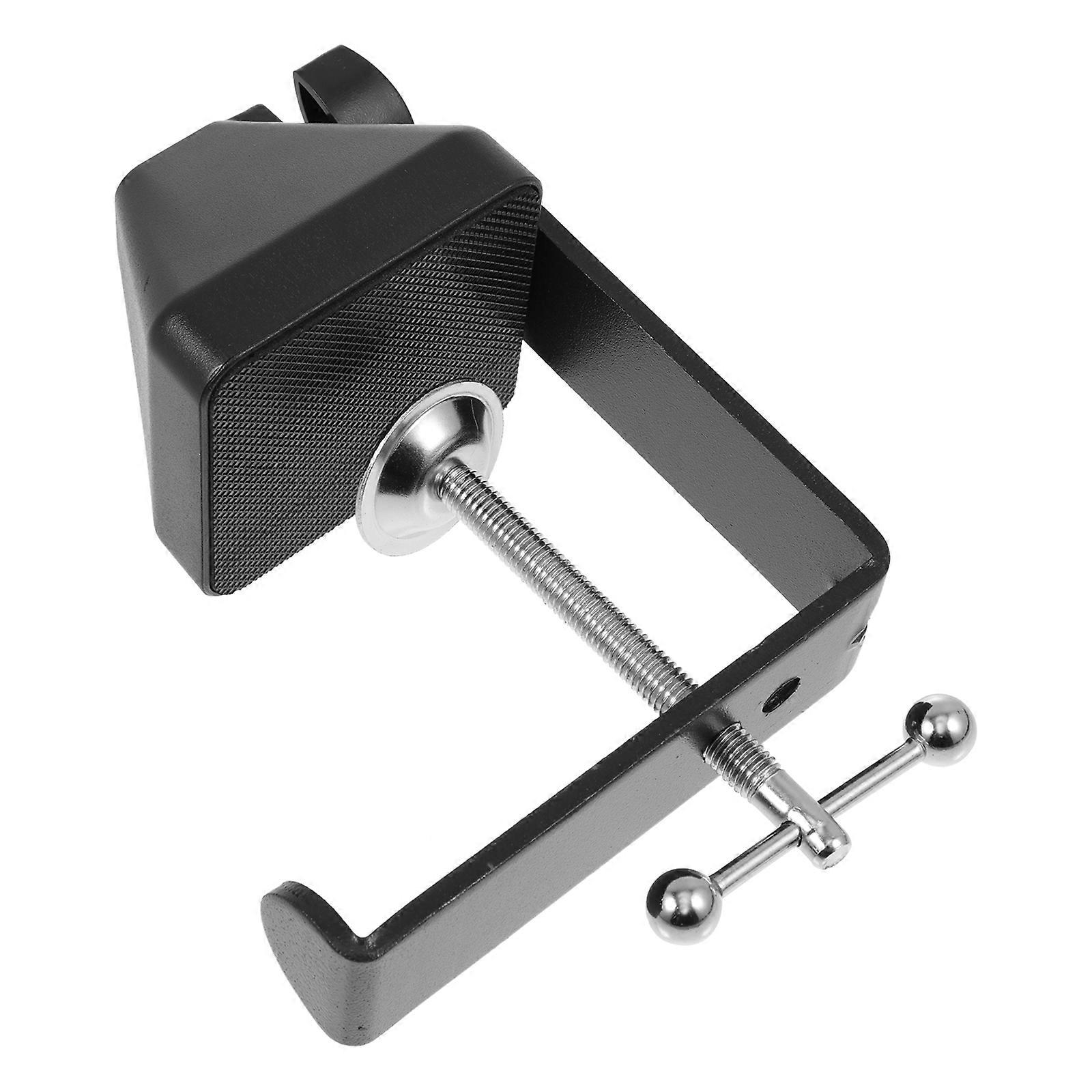 Microphone Holder Base Iron Microphone Stand Holder for Desk Use 3Pcs