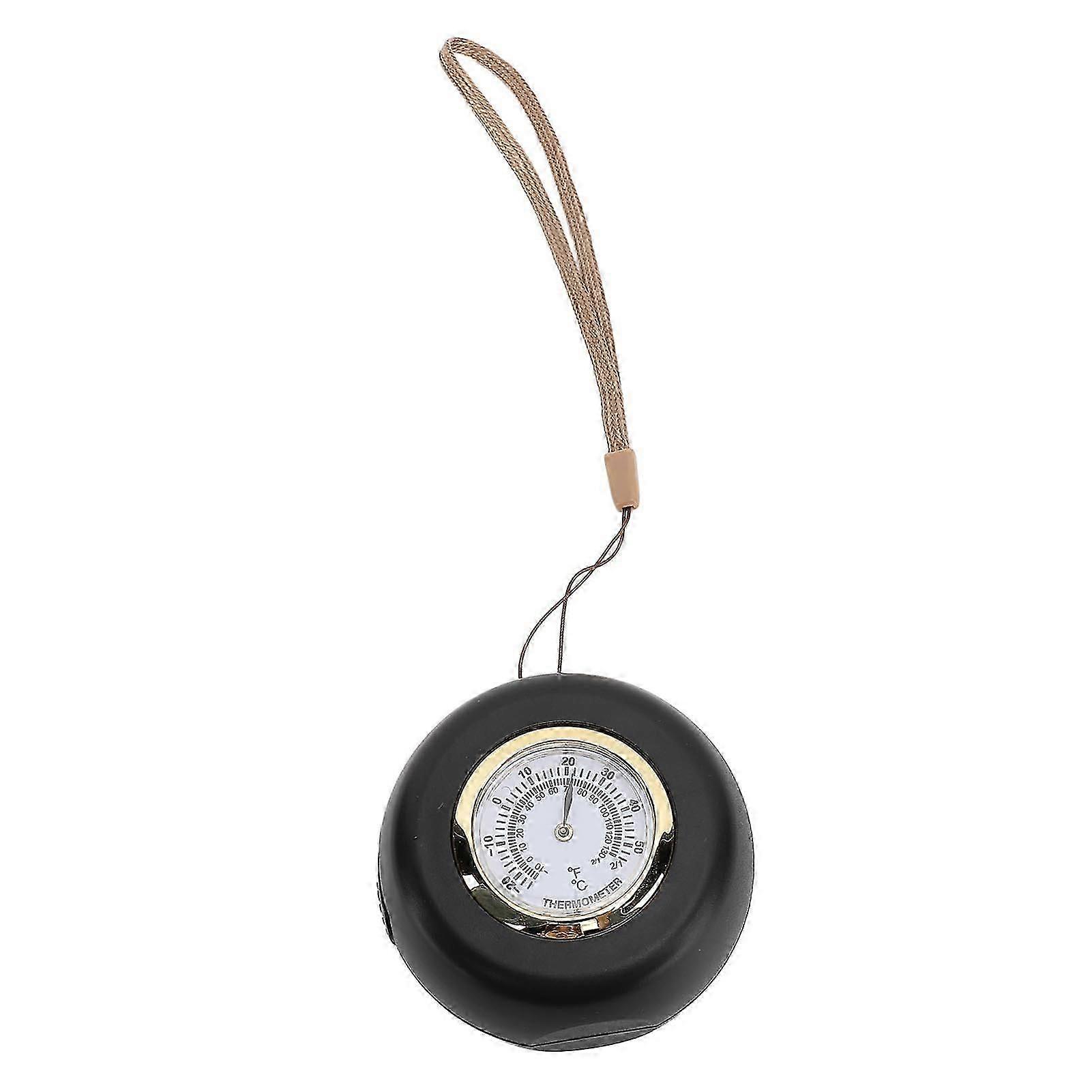 Soil Light Meter with Lanyard Pointer Illuminance Thermometer Mechanical Two-in-One Gardening Tool for Accurate Light and Temperature Measuremen