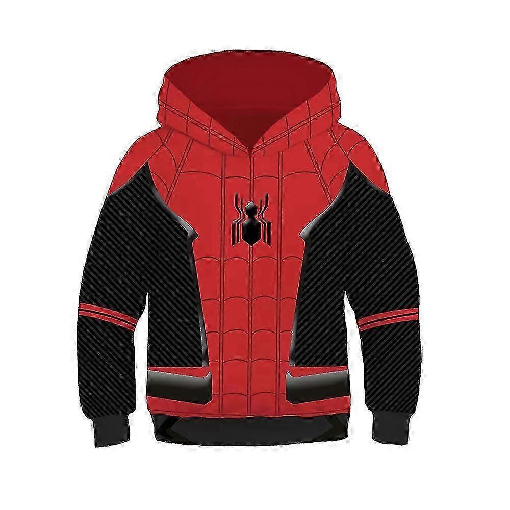 Spider-Man: Into the Spider-Verse 4-13 Years Kids Hoodies Coat Gwen Venom Sweatshirt Jacket Boys Girls Hooded 2025
