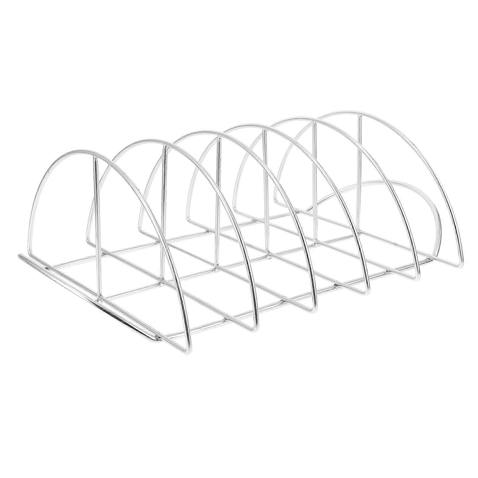 Stainless Steel Outdoor Bbq Rack for Practical Use Silver Barbecue Tool