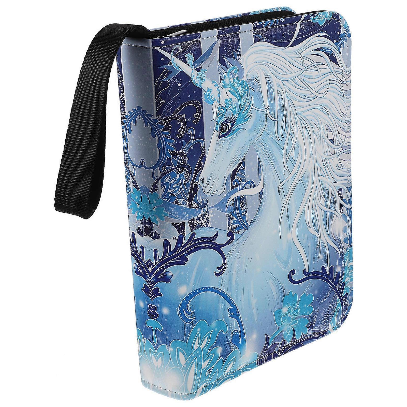 Card Binder Game Cards Storage Album for Storage with Waterproof Pages