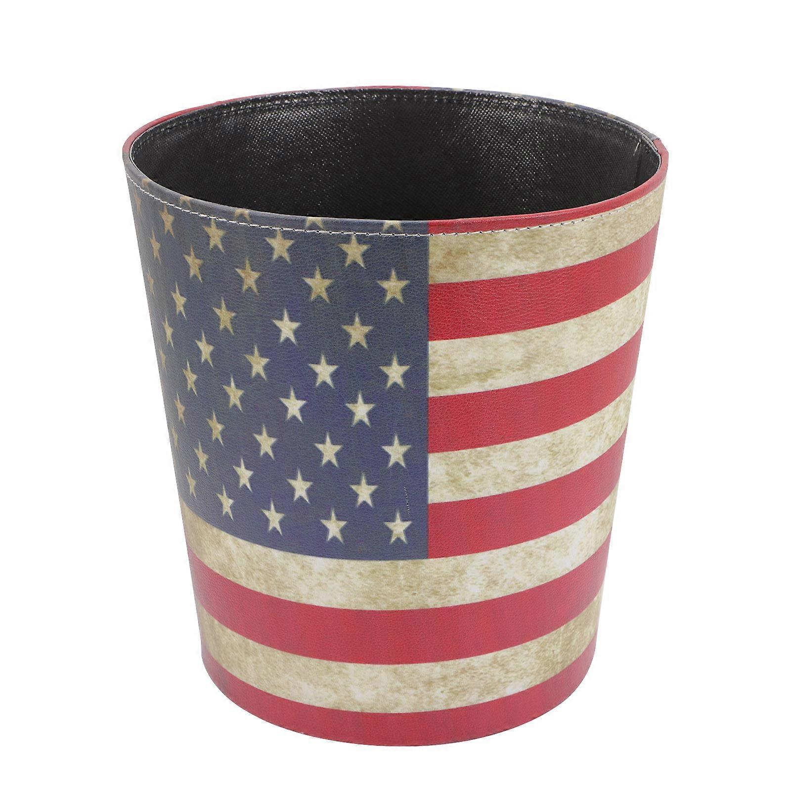 European Style Trash Can Large Capacity Garbage Bin For Home Use Kitchen Bathroom With Multi Color 1Pcs