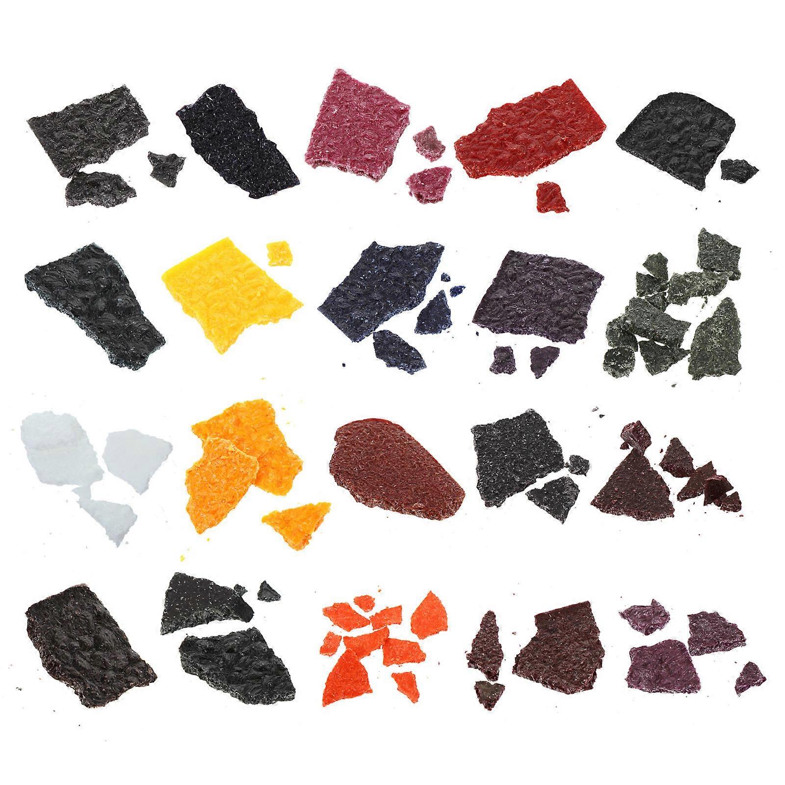 Soy Wax Dye for Candles Making Kit Multi Color Suitable for Paraffin Beeswax 20Pcs