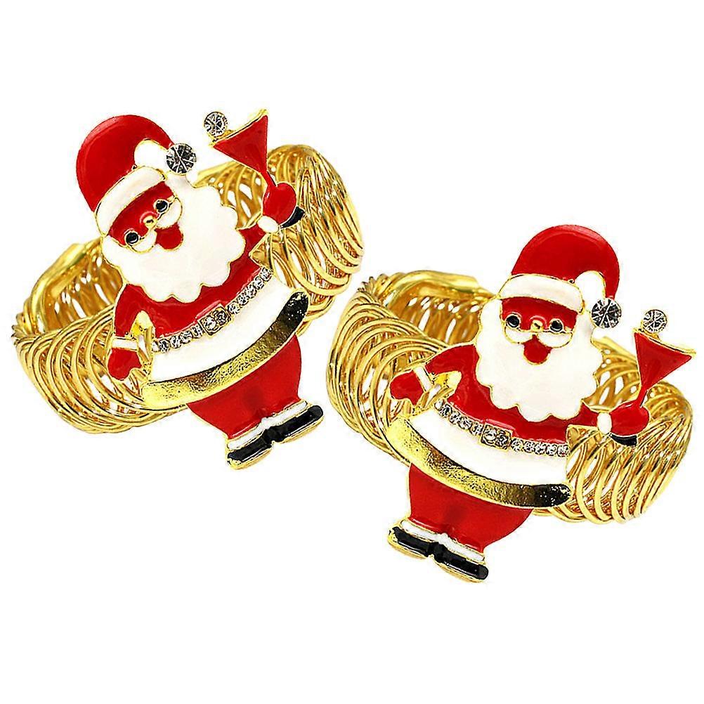 Christmas Theme Curtain Buckle Alloy Curtain Holdback 6Pcs for Home