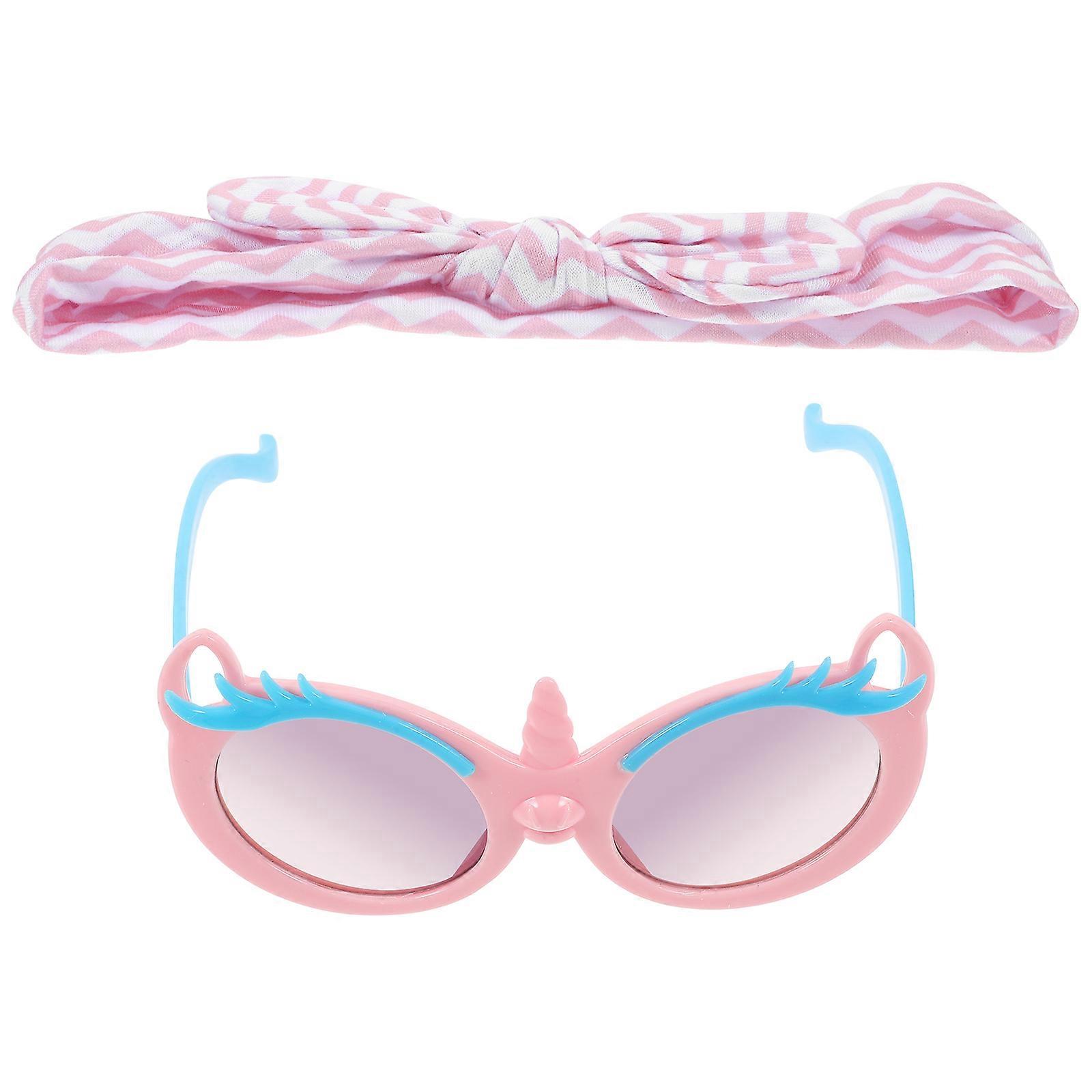 Decorative Sunglasses For Kids With Cartoon Design And UV Protection Ideal For Parties 4 Sets