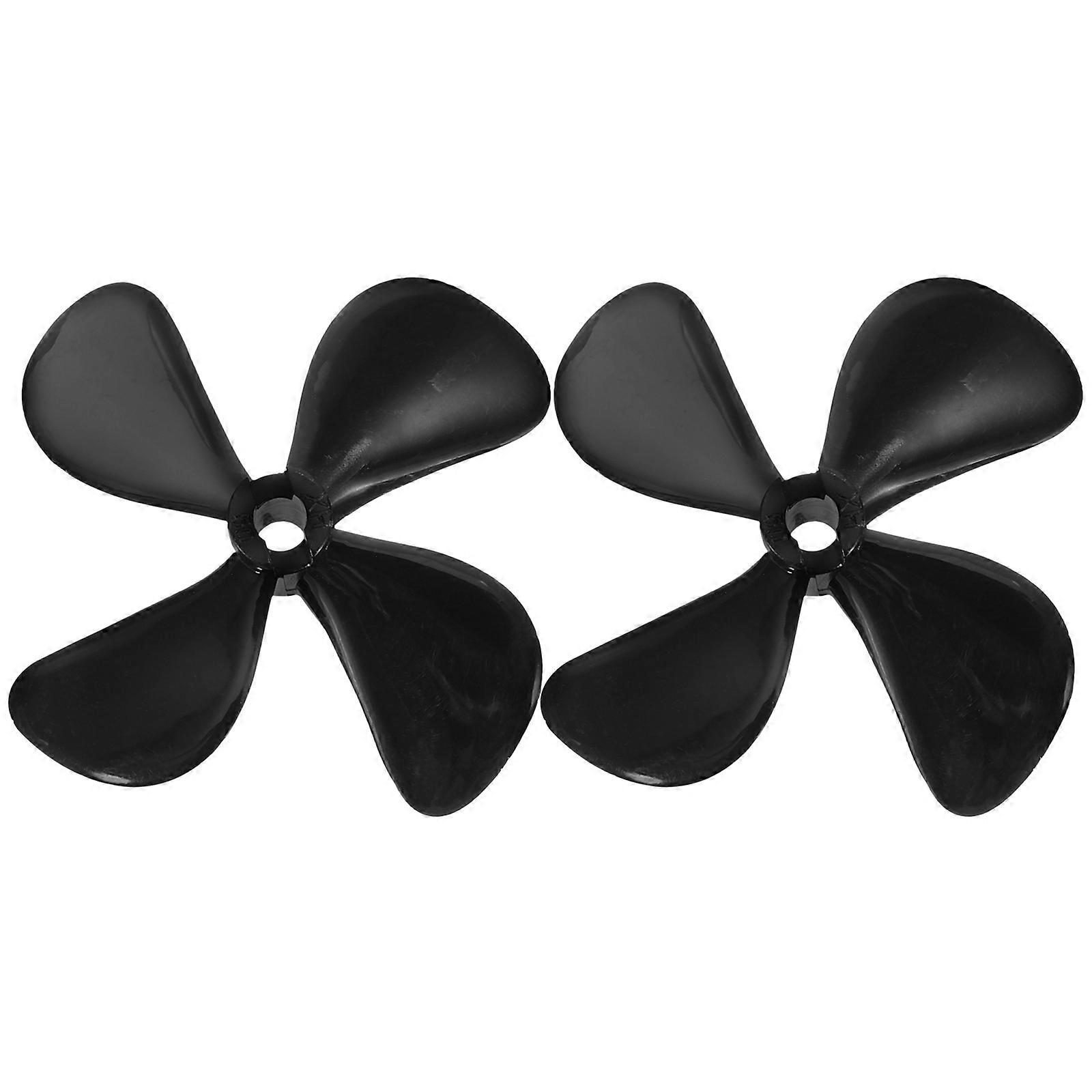 Rc Boat Propeller Plastic Propeller for Rc Boat Parts and Accessories 2Pairs