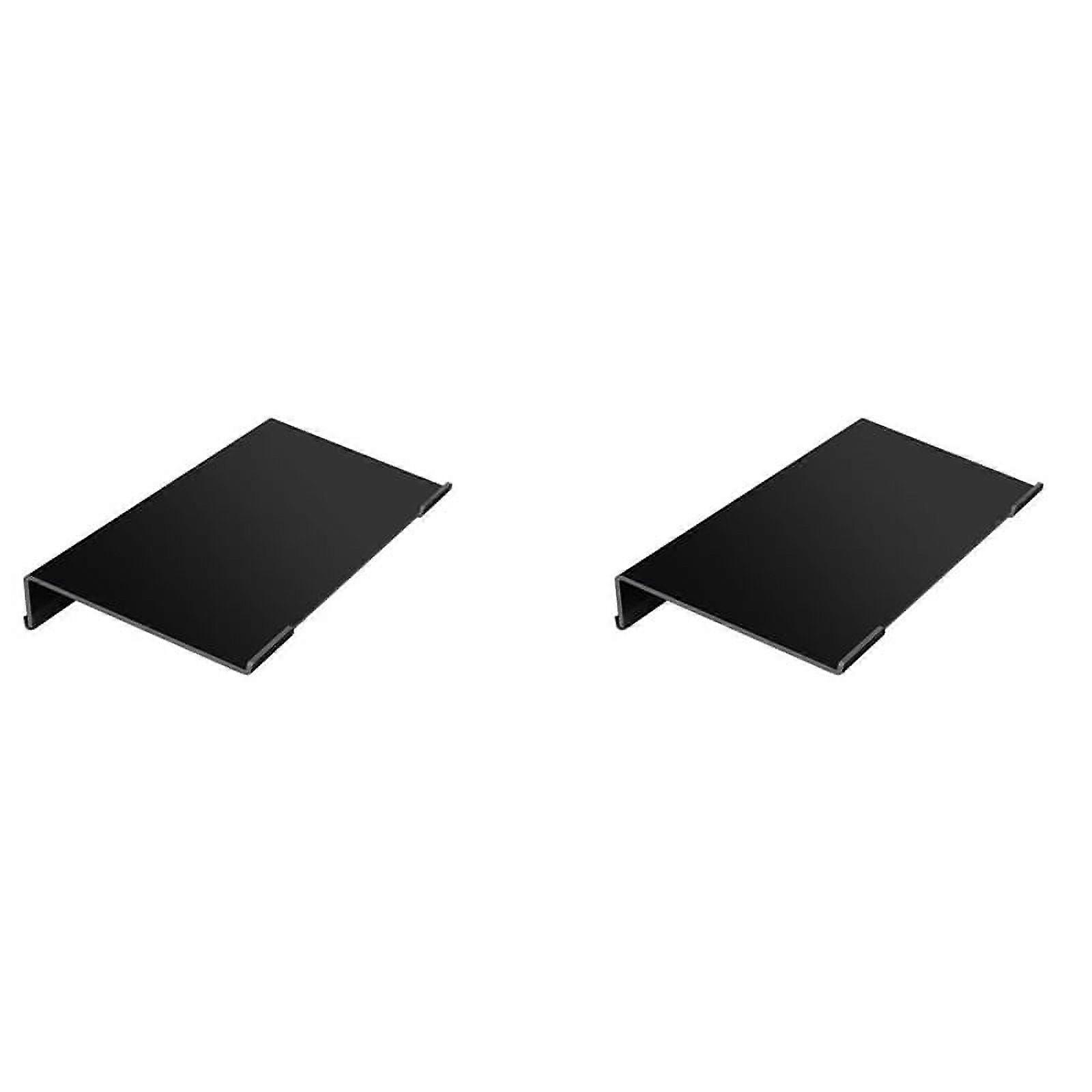 2X Acrylic Computer Keyboard Stand for Desk, Keyboard Riser Tilt Lift, Keyboard Holder for Desktop, Desk Keyboard Lifter