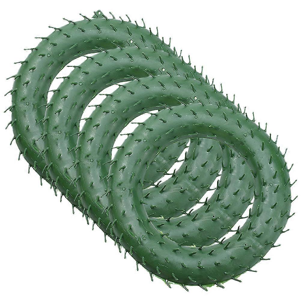 DIY Wreath Frame Plastic Round Wreath Frames for Christmas 16Pcs