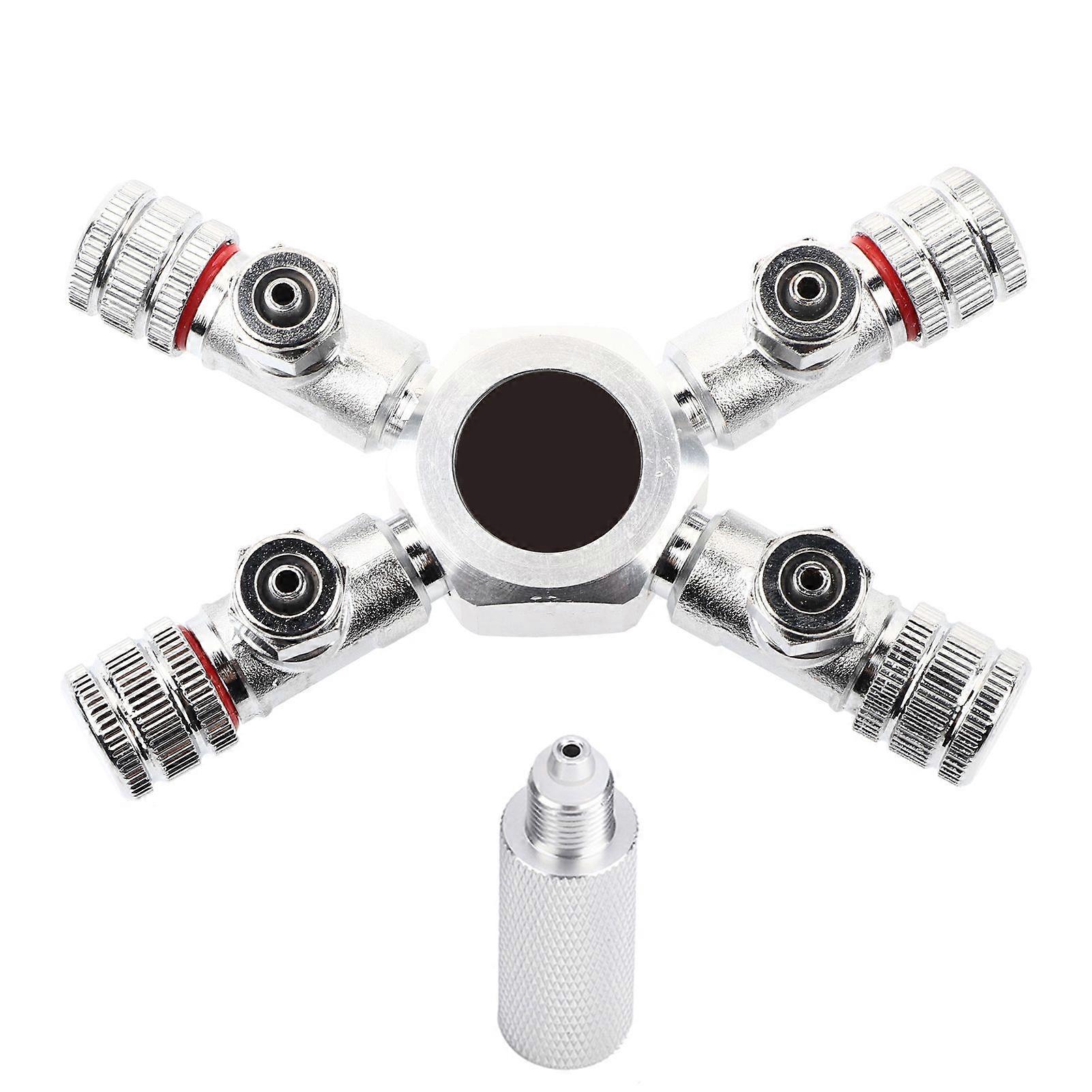Multi Ways Distributor Aquarium Regulator CO2 Splitter Valve Fish Tank(4 Ways)