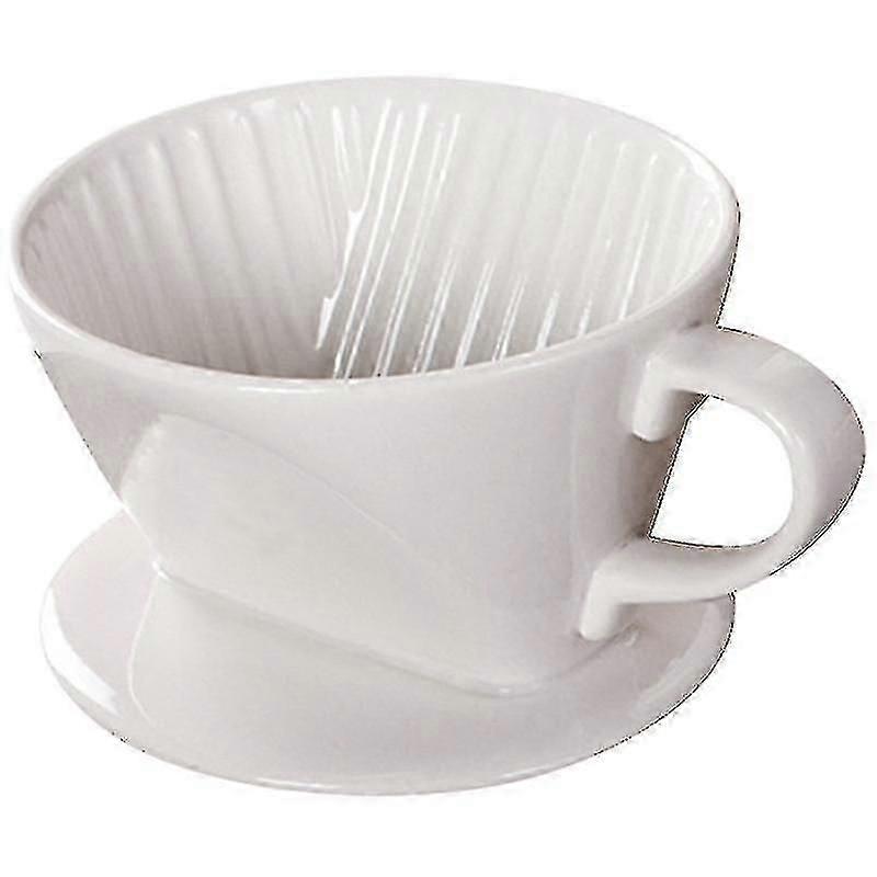 Practical Ceramic Coffee Filter - Durable and Reusable Accessory for Brewing Fresh Coffee at Home