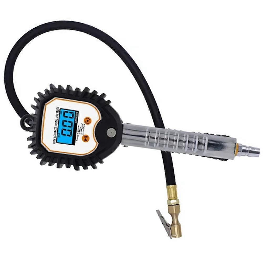 High-Precision Digital Tire Inflation Tire Gauge Tire Fast Inflator Tyre Pressure Monitoring Tool Barometer