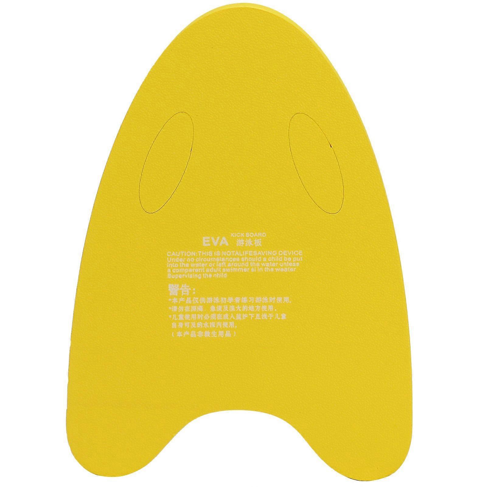 Swimming Board Floating Plate A Shape EVA Back Float Training Aid Float Hand Foam BoardYellow