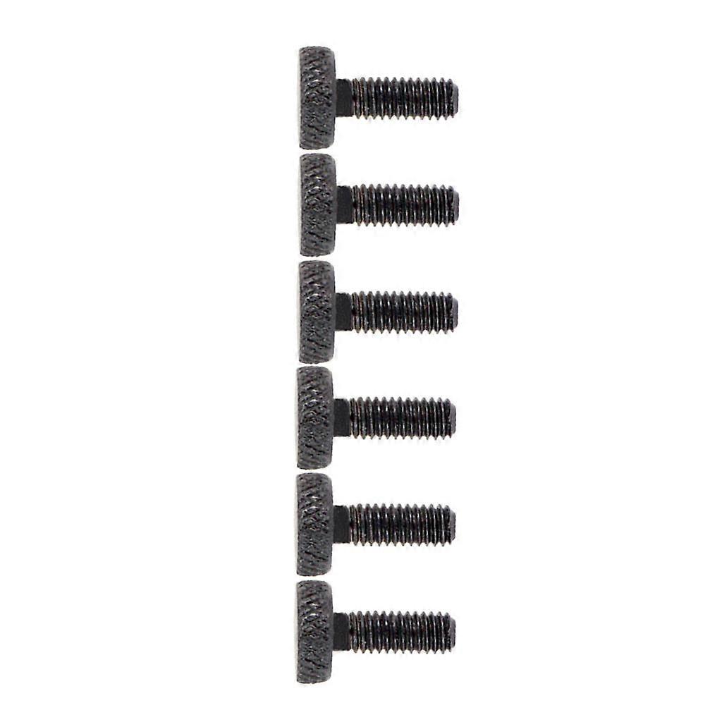 Tremolo Bridge Tuning String Screws for Guitar Replacement Accessory Black