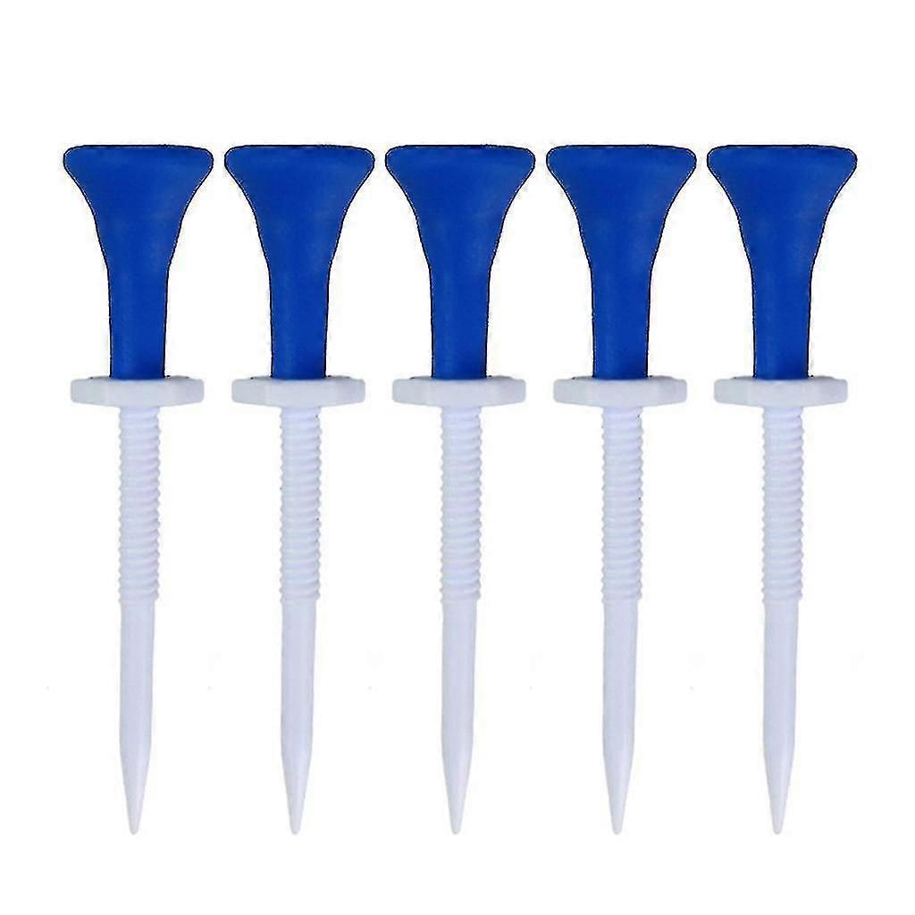 5 Pcs Height Adjustable Golf Tee Ball-nails Golf Ball Holder