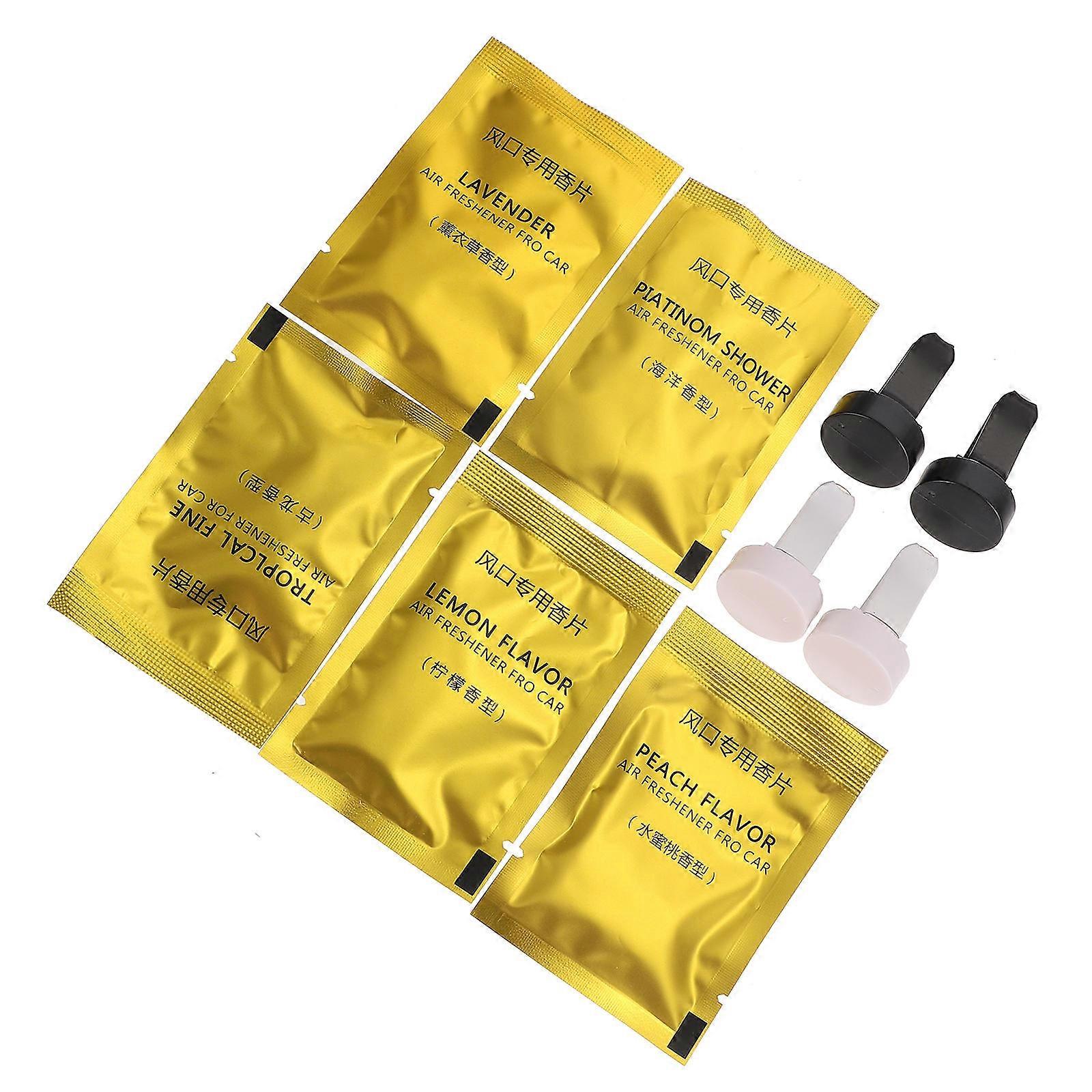 Car Essential Oil Diffuser Vent Clip for Aromatherapy 1Set Assorted Color