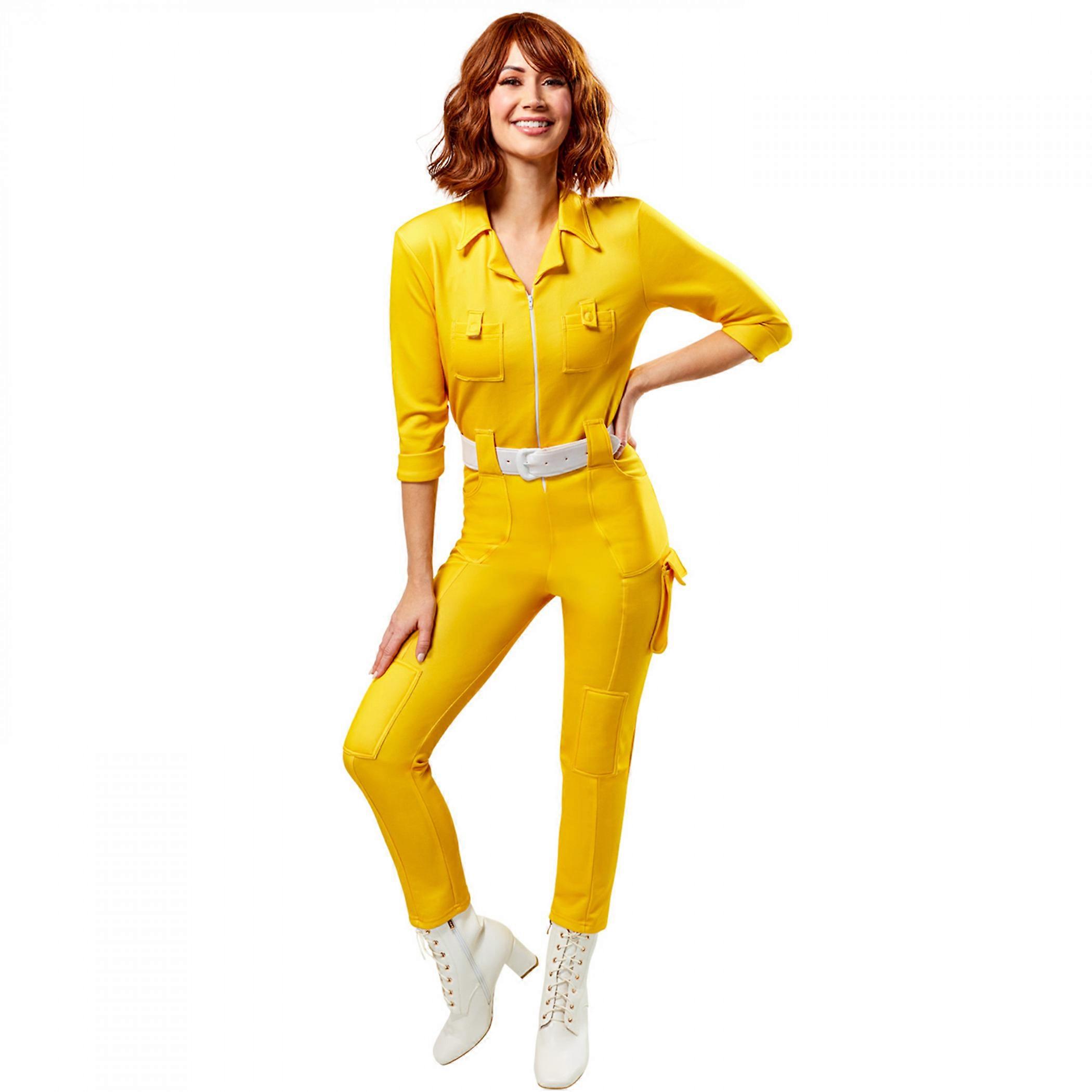 Teini-ikäiset mutanttininjakilpikonnat April O'Neil -asu naisille