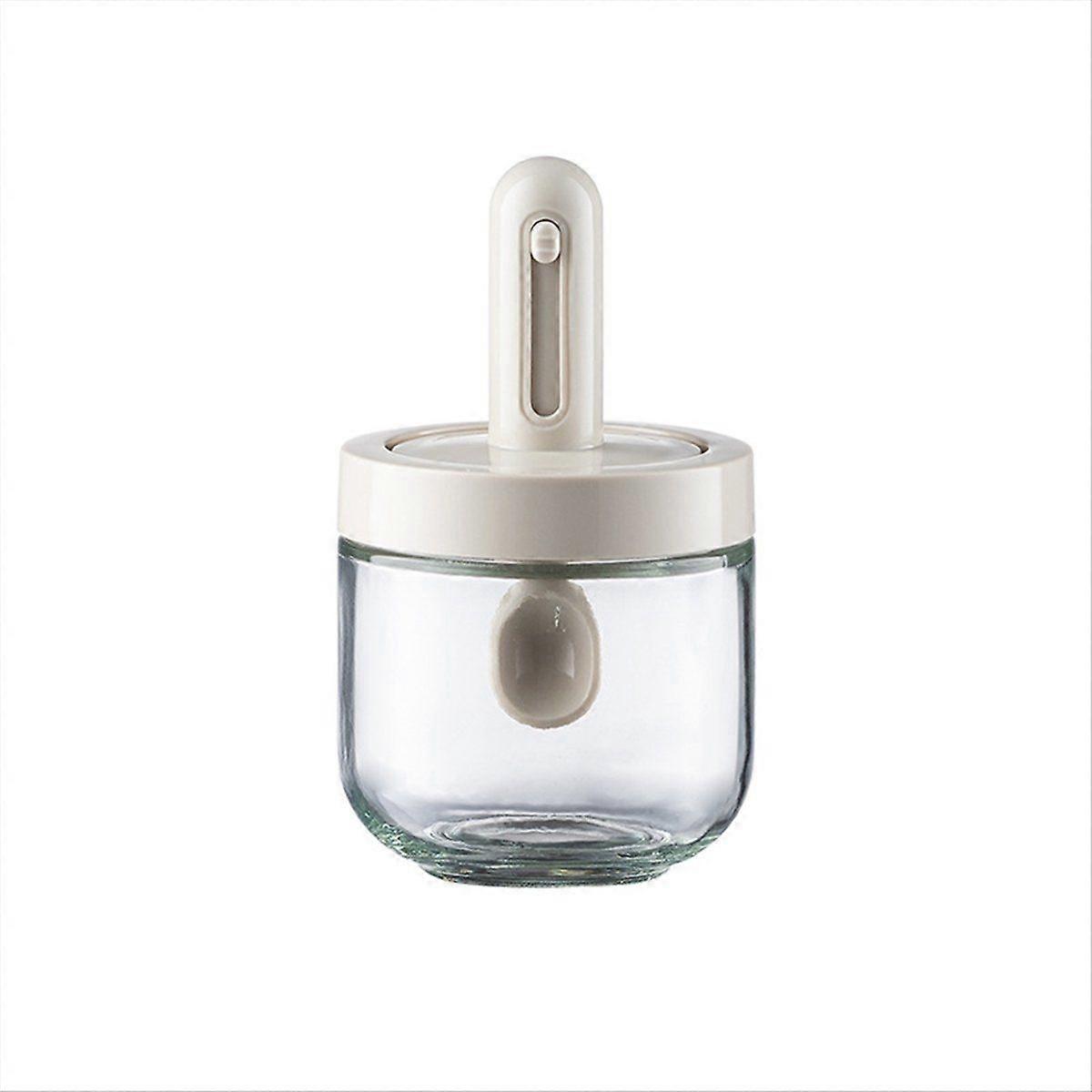 Expandable Glass Spice Jar Set,Versatile Kitchen Seasoning Containers for Salt Sugar Stylish Practi