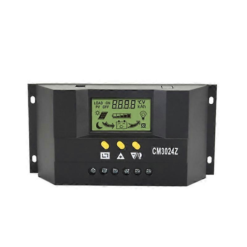 CM3024Z 12V24V 30A Solar Controller LCD Display Solar Charge Controller CM3024Z 30A