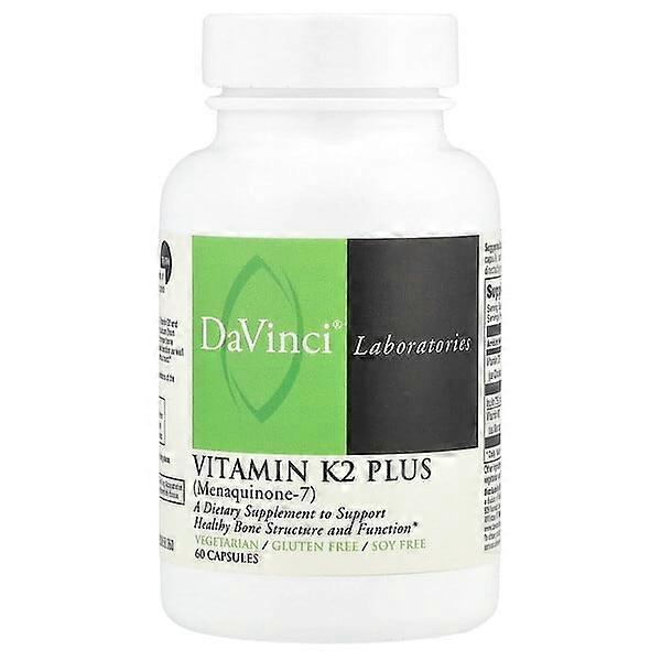 DaVinci Laboratories, Vitamin K2 Plus, 60 Capsules