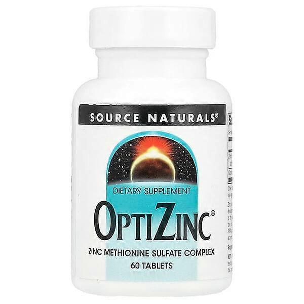 Source Naturals, OptiZinc , 60 Tablets