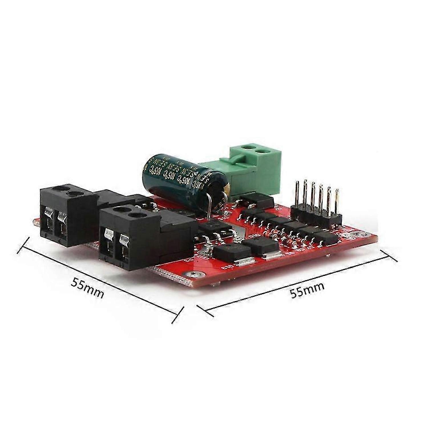 7A 160W Motor Drive Module 12V 24V Dual Channel DC Motor Driver Module H Bridge L298 Logic PWM Drive