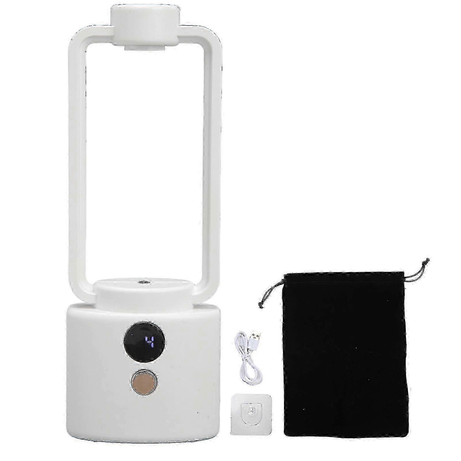 White Wall Mountable Automatic Aroma Essential Oil Diffuser with Colorful Light