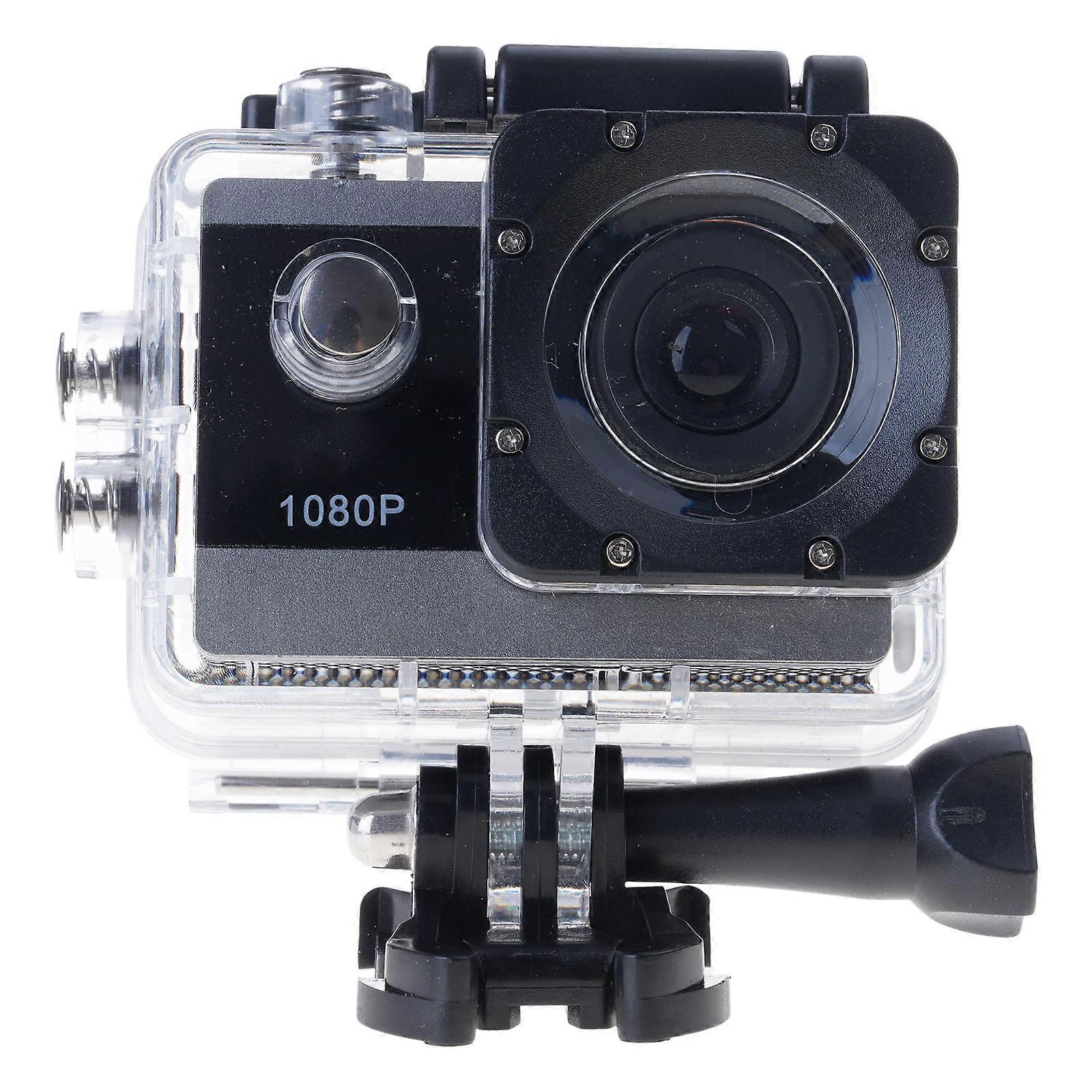 Underwater Action Camera For Water Sports Enthusiasts With 30M Waterproof Capability High Resolution 1080P Multicolor