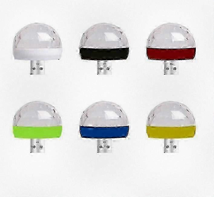 Portable Mini USB RGB LED Disco Stage Light for Use with Mobile Phones