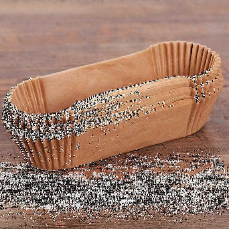 Baking sheets for loaf tin - 50pcs straight parchment paper liners