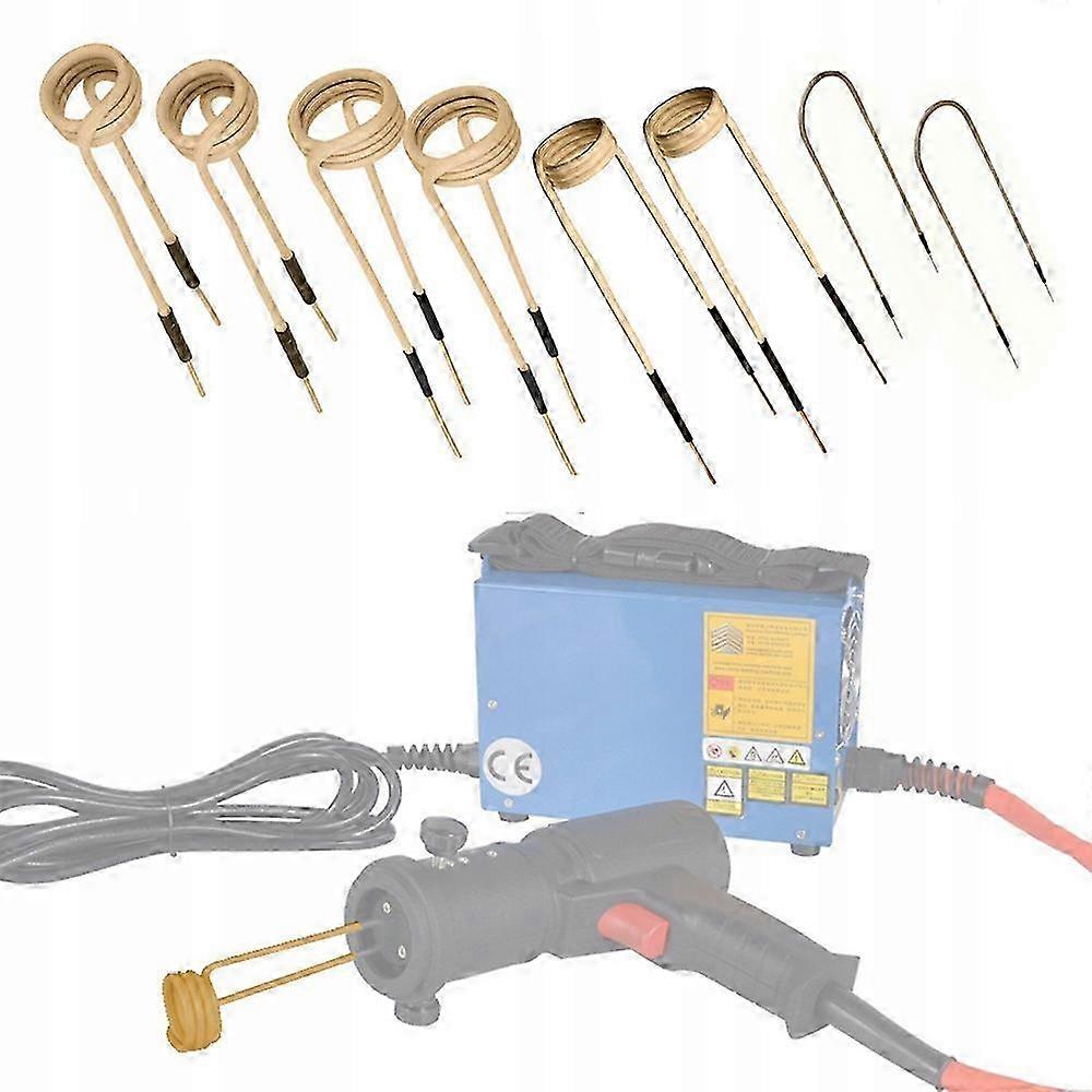 Induction heater coils - 8-piece heating coil set