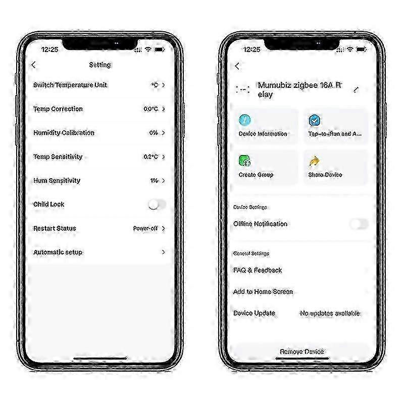 For Tuya Zigbee Smart Switch With Temperature Sensor 16a 3000w Wireless Smart Switch For Alexa Googl