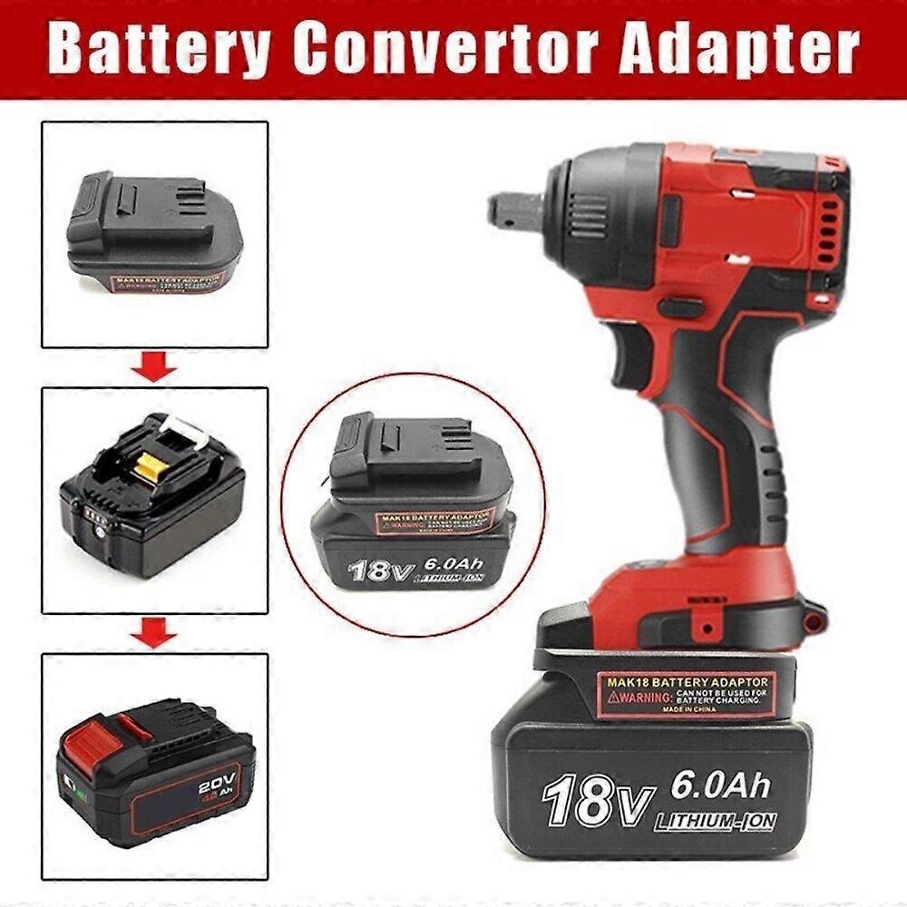 Battery Adapter for Makita 18V Li-ion Converter To for DEVON 20V Power Tools