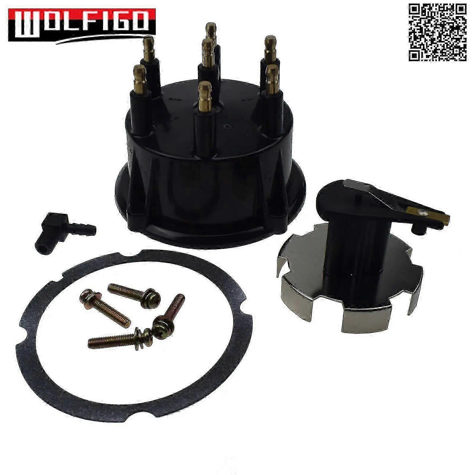 New for Mercruiser 4.3L V6 Thunderbolt Ignition Distributor Cap Rotor Tune-Up Kit 815407Q5,18-5274~17751
