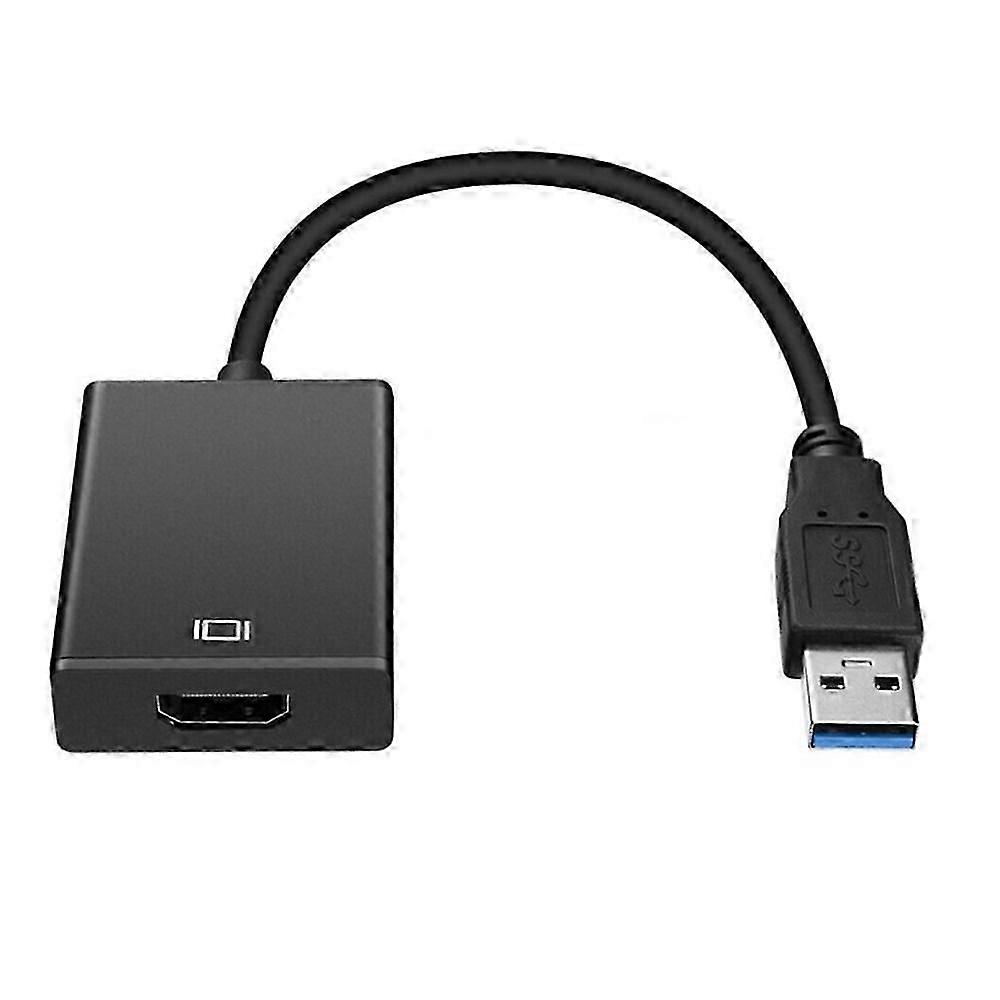 USB to HDMI Adapter, USB 3.0 to HDMI 1080P Full HD Video Audio Multi Monitor Converter Adaptor