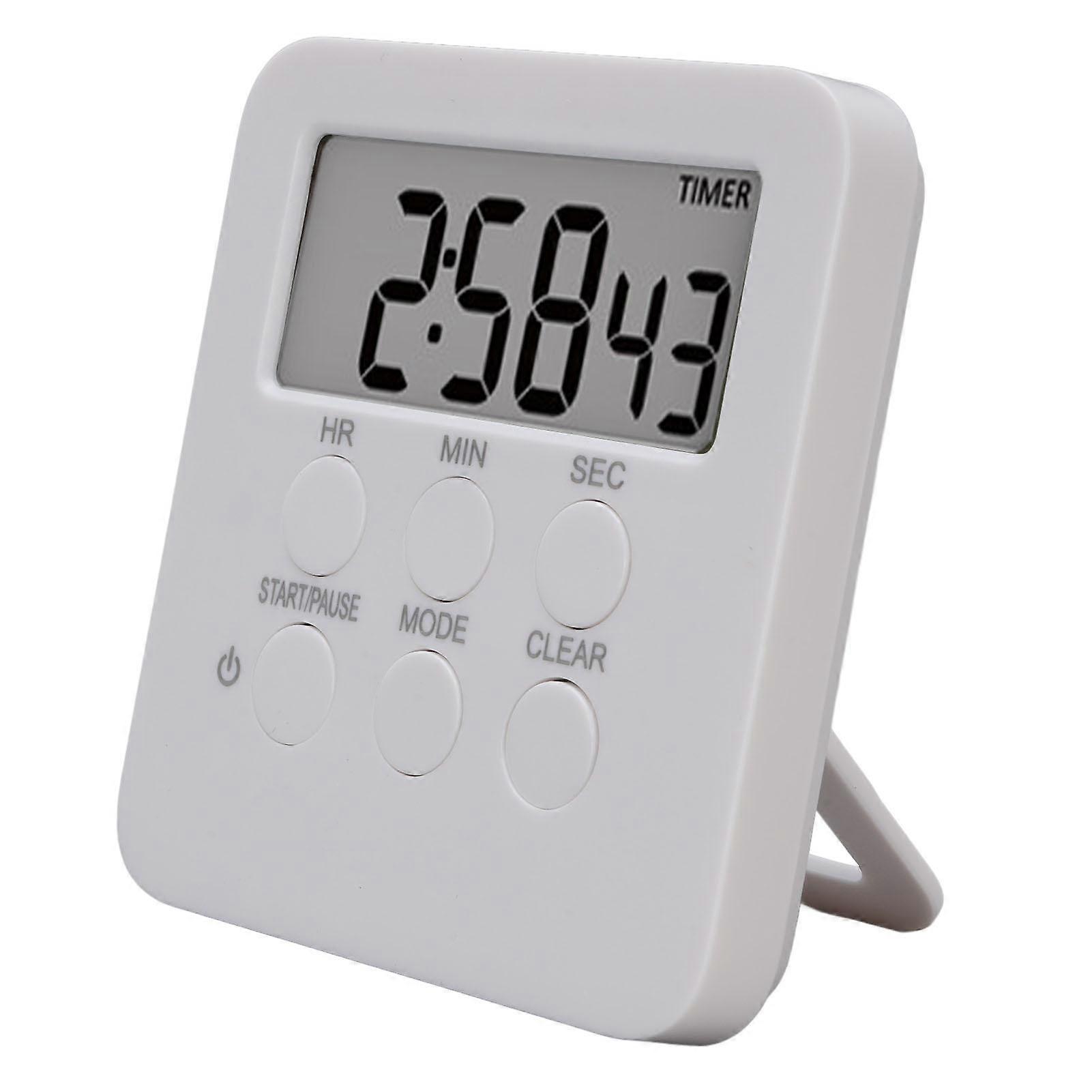 Digital Kitchen Timer 3 Sound Modes Countdown Countup Timer Time Management Tool with Memory