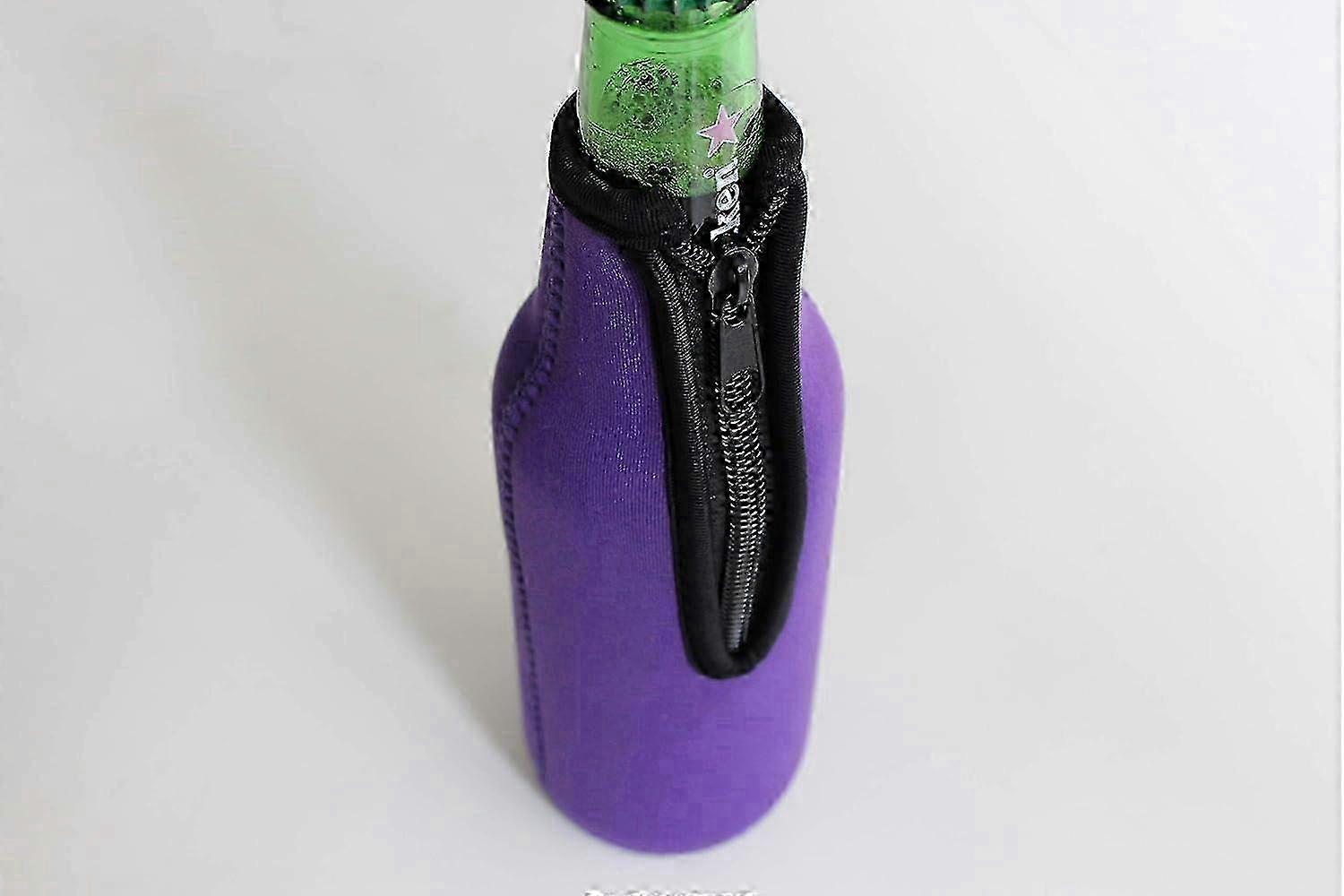 6 -pack beer bottle cover - Neoprene ulated beer bottle holder for 12oz bottles - keeps beer cold and hands warm (color) 2025