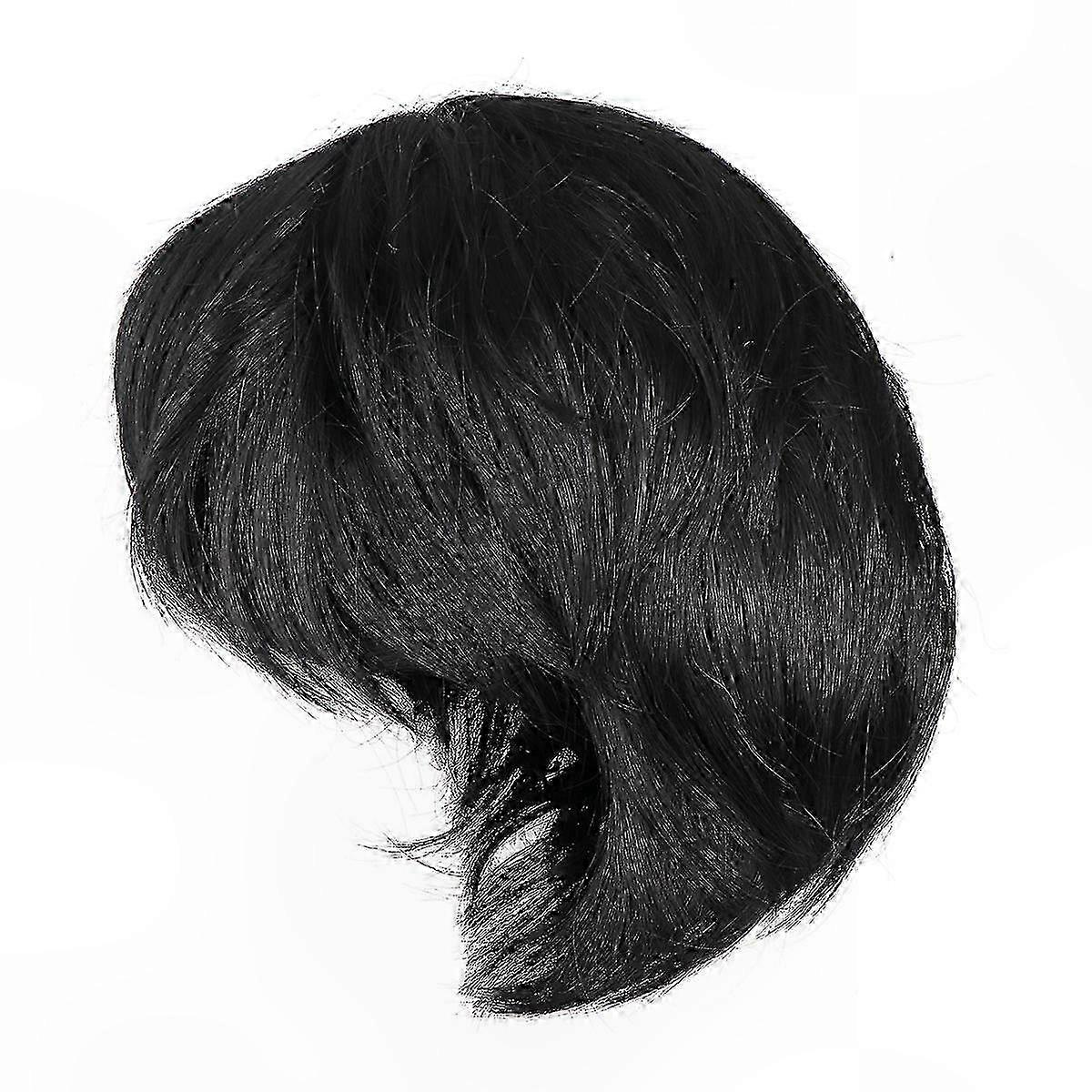 Synthetic Short Wig for Men Costume Use Only