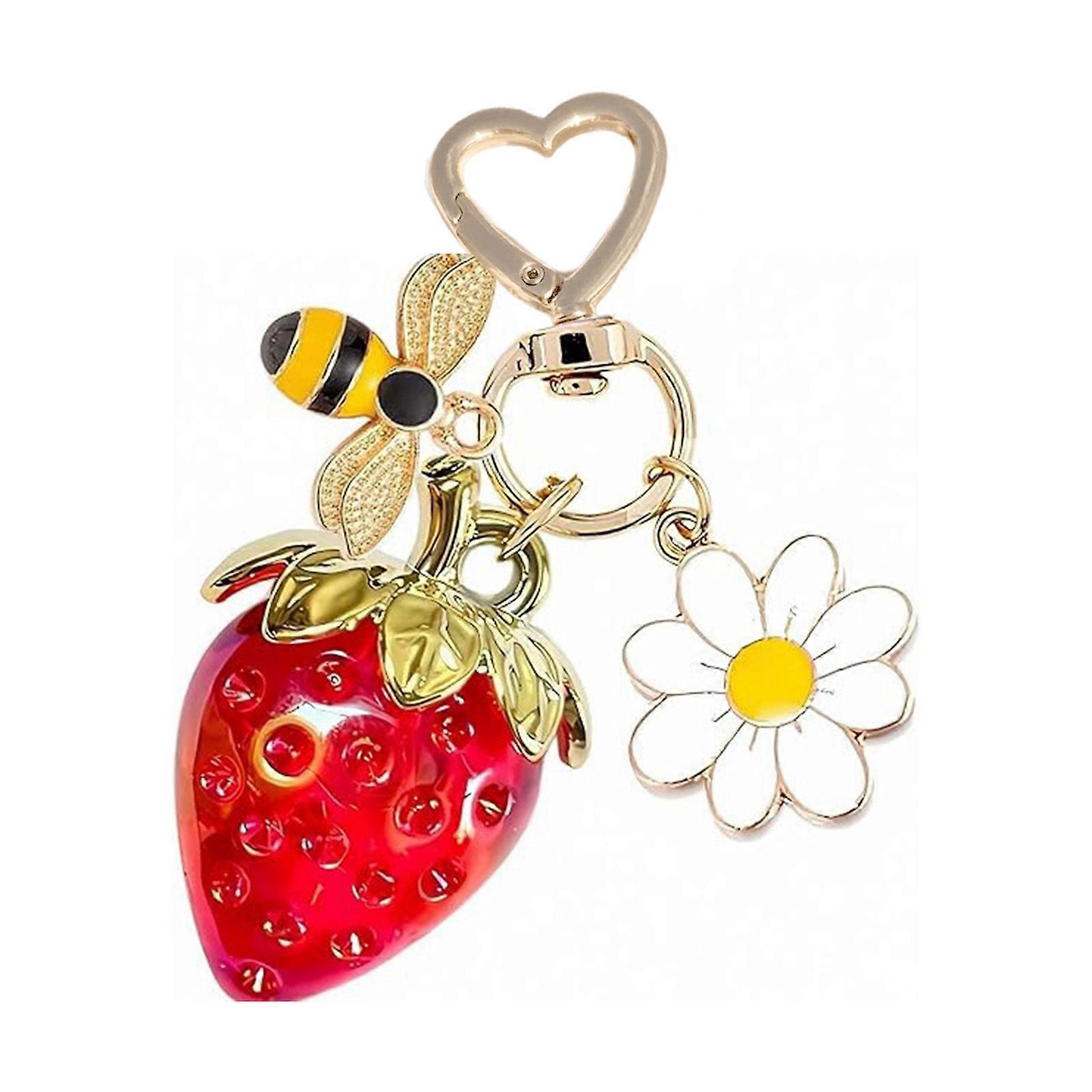 Fashion Keychain Nature Inspired Resin Designs With Sturdy Weatherproof Features Multicolor