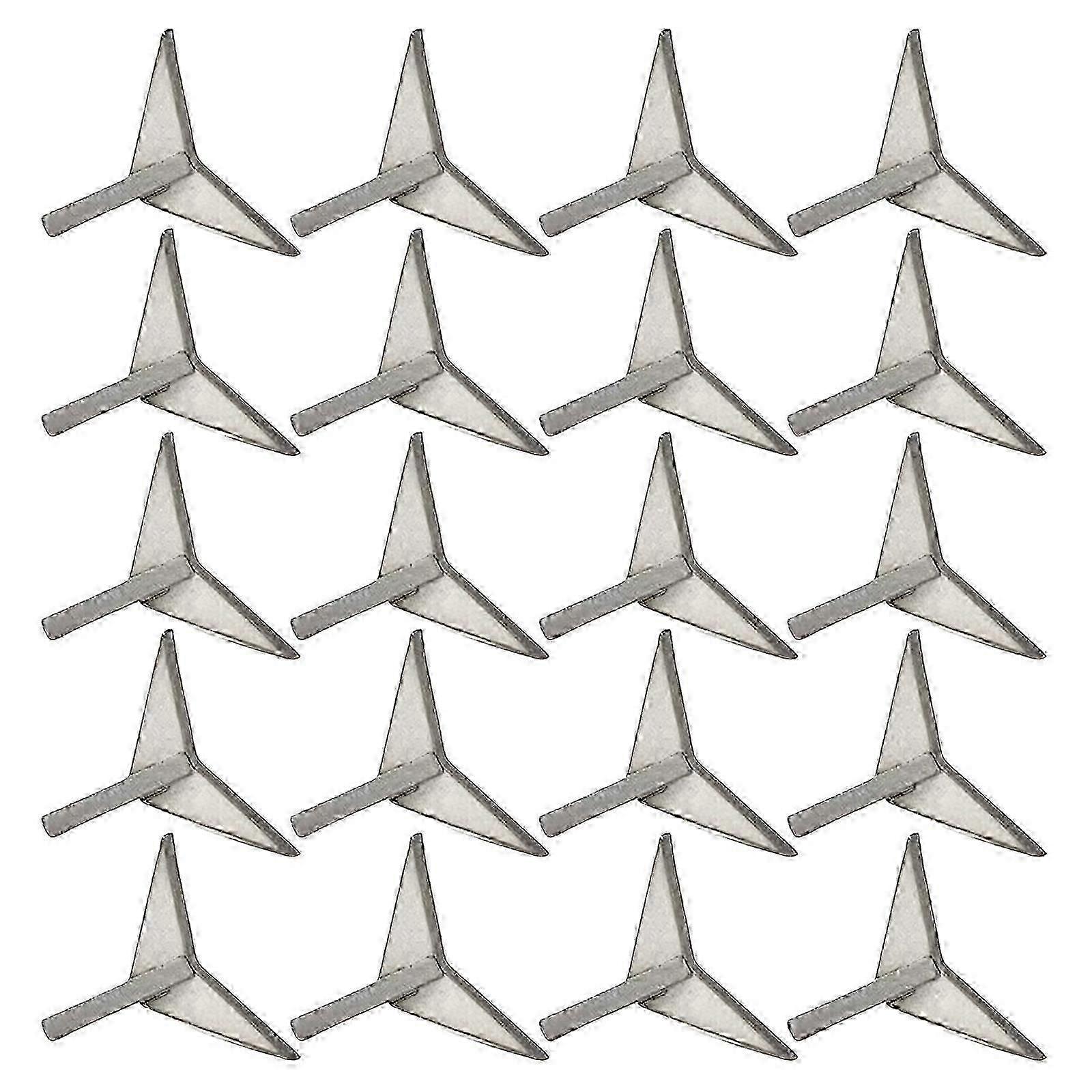 20 st. bildäcksspik, bärbara triangulära spik, markspikar, bildäcksspik, däckspikar - bra