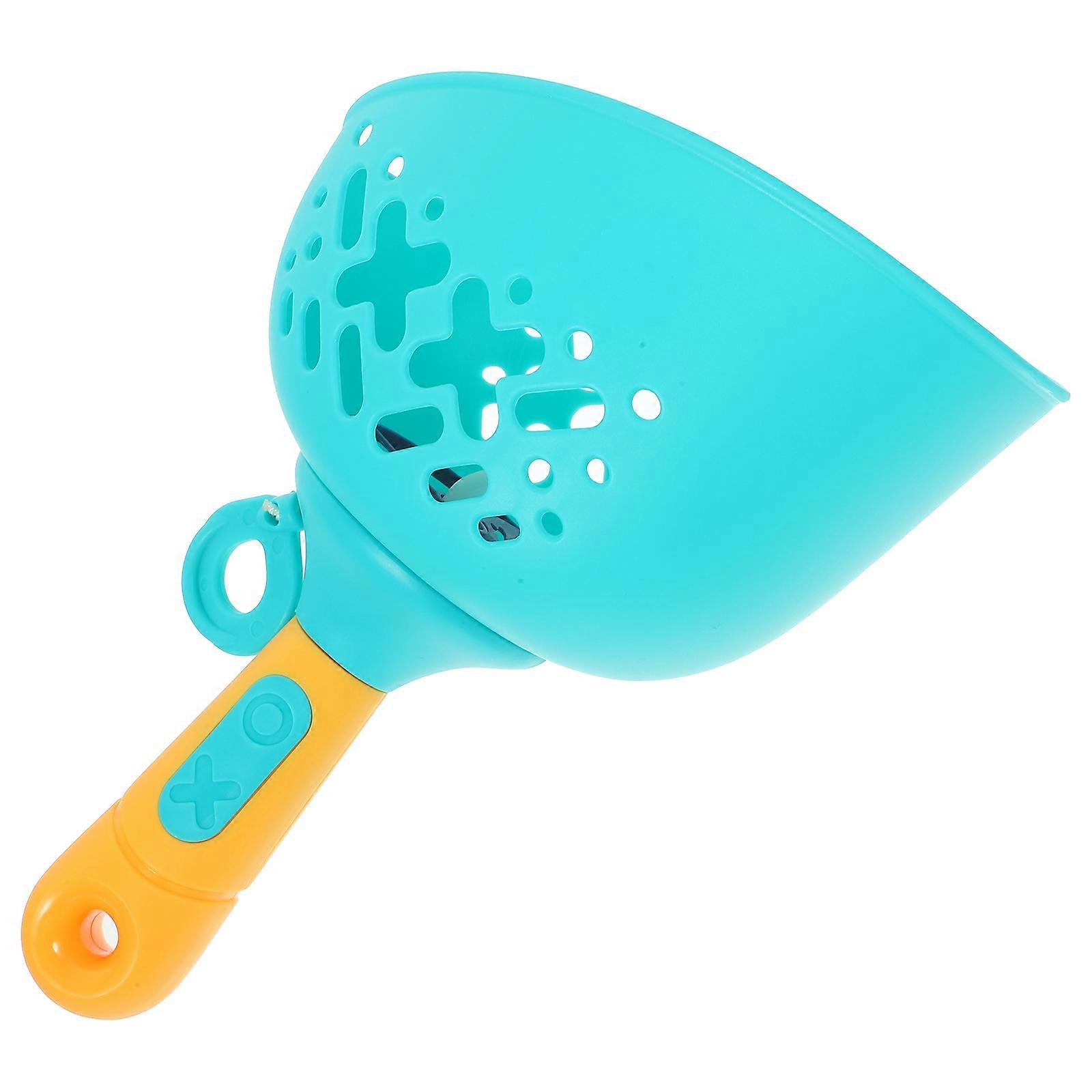 Sky-Blue Flying Disc Toy Interactive Training Saucer for Kids 1Set